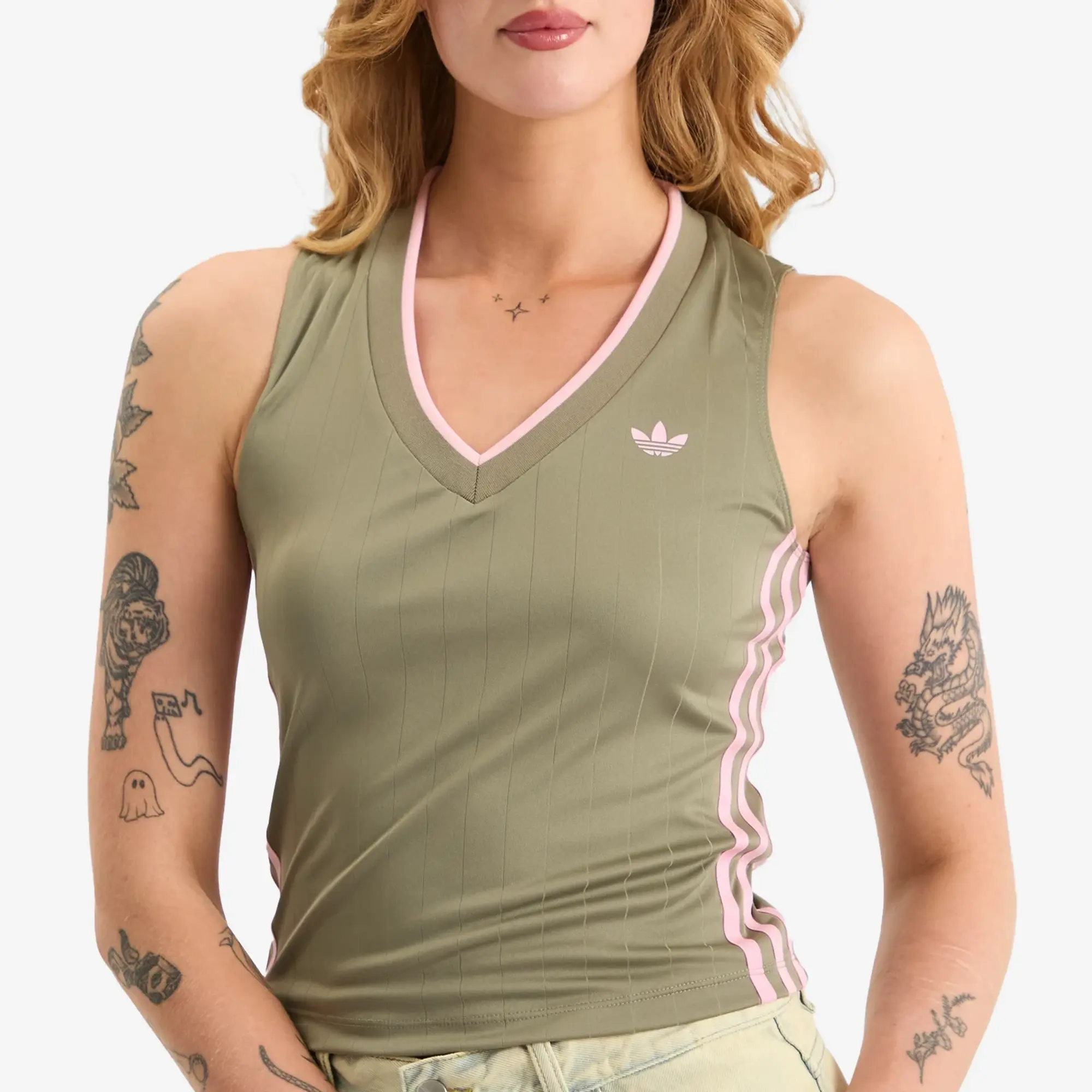 Adidas Women's V-NECK Trace Cargo