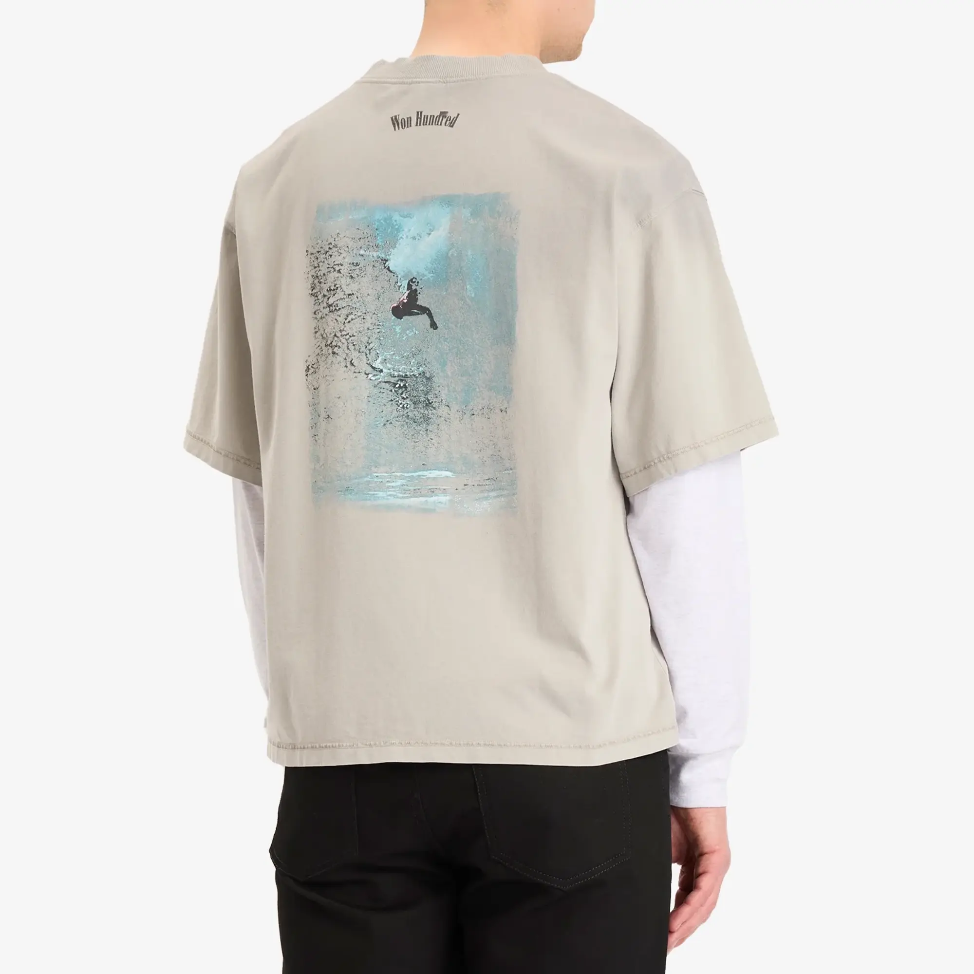 Won Hundred Men's Houston Surf T-Shirt Mourning Dove