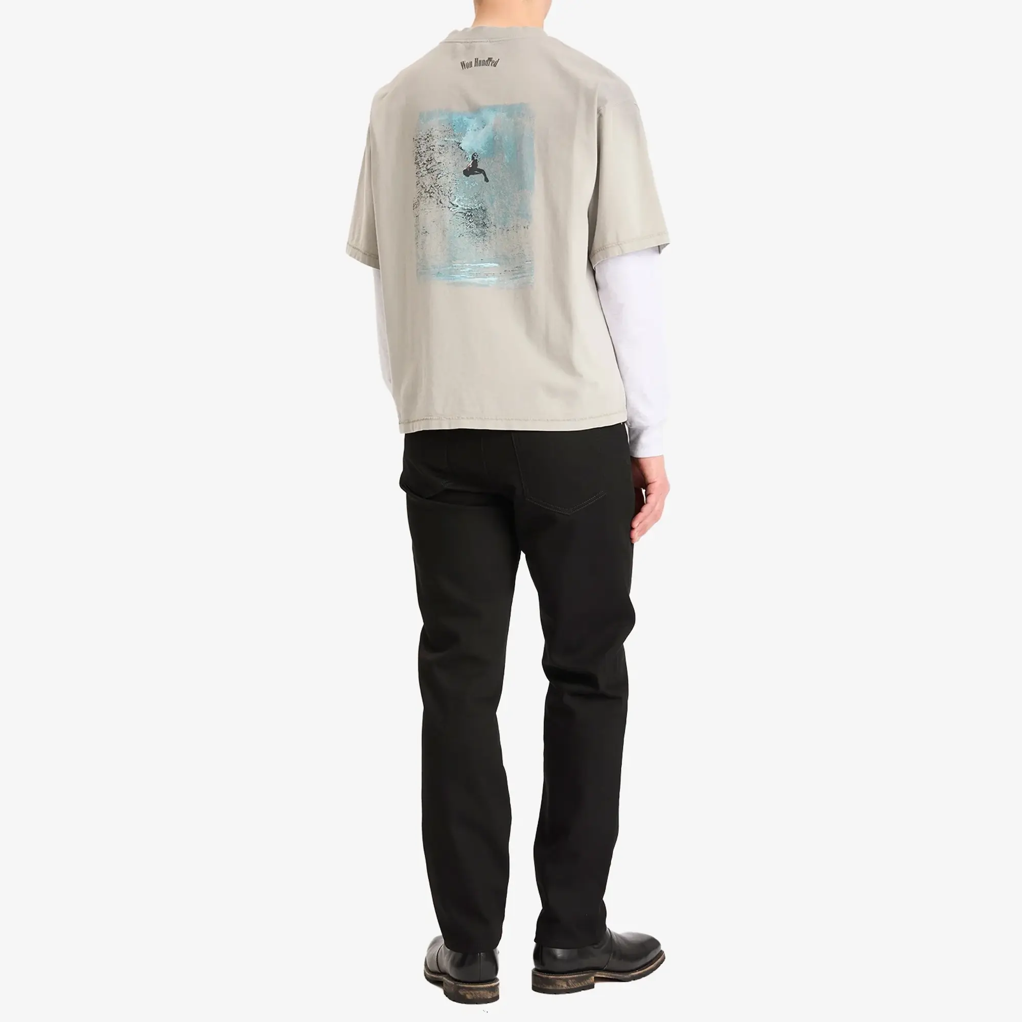 Won Hundred Men's Houston Surf T-Shirt Mourning Dove