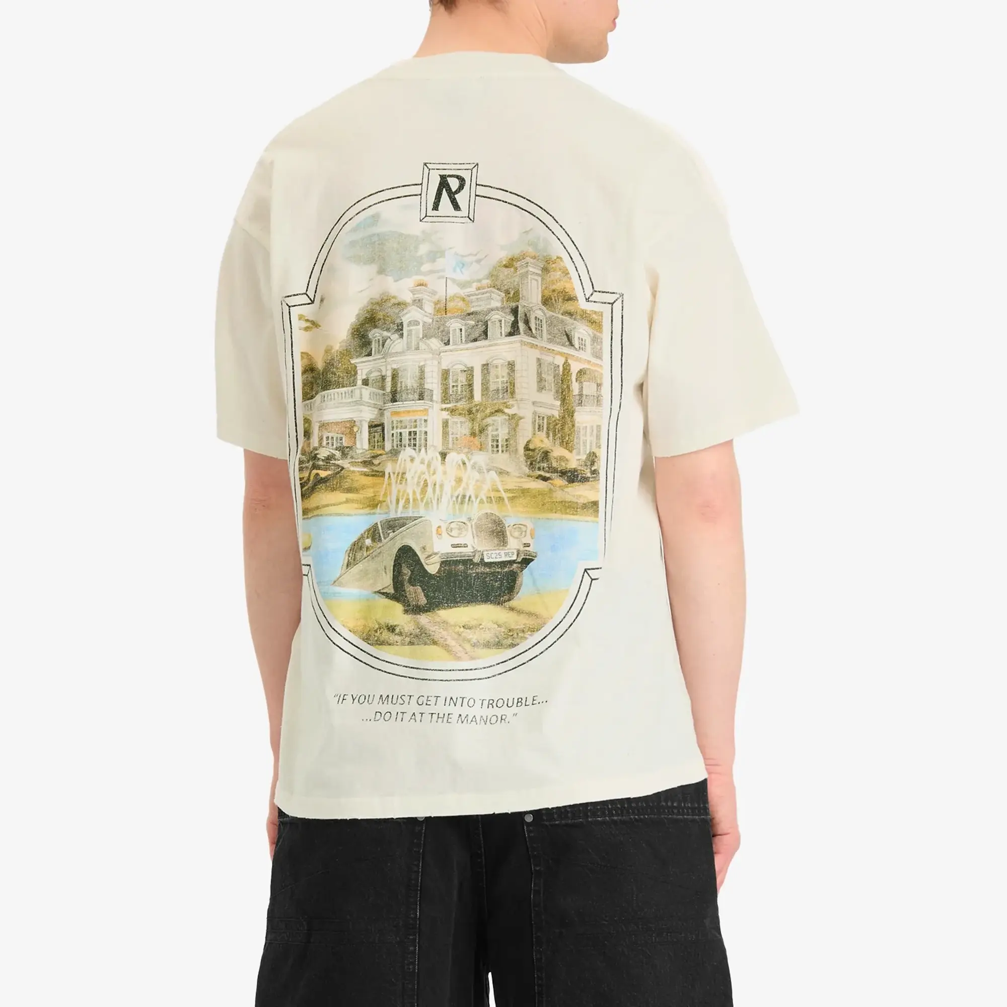 Represent Men's Revere Manor T-Shirt Aged White