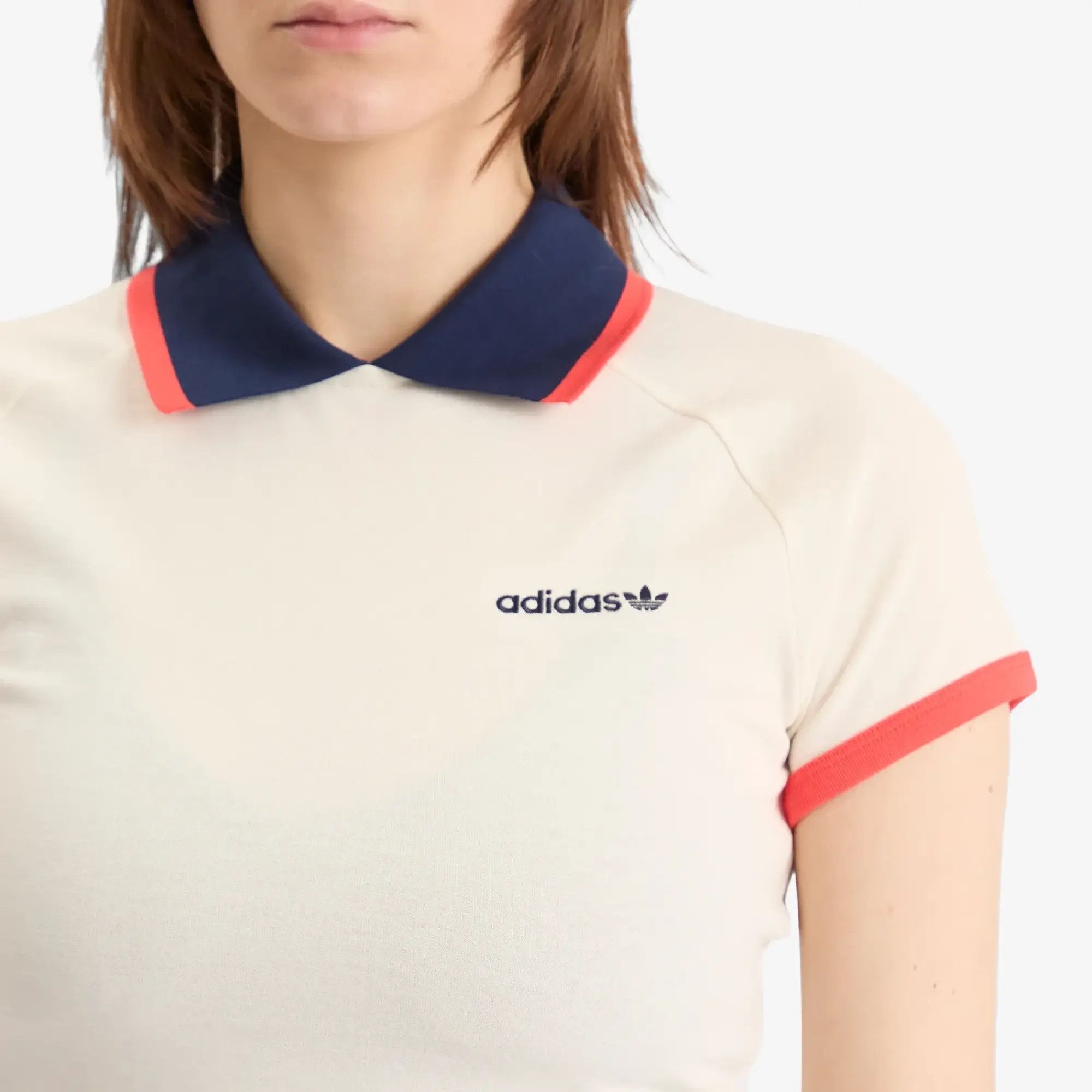 Adidas Women's Polo Shirt Off White