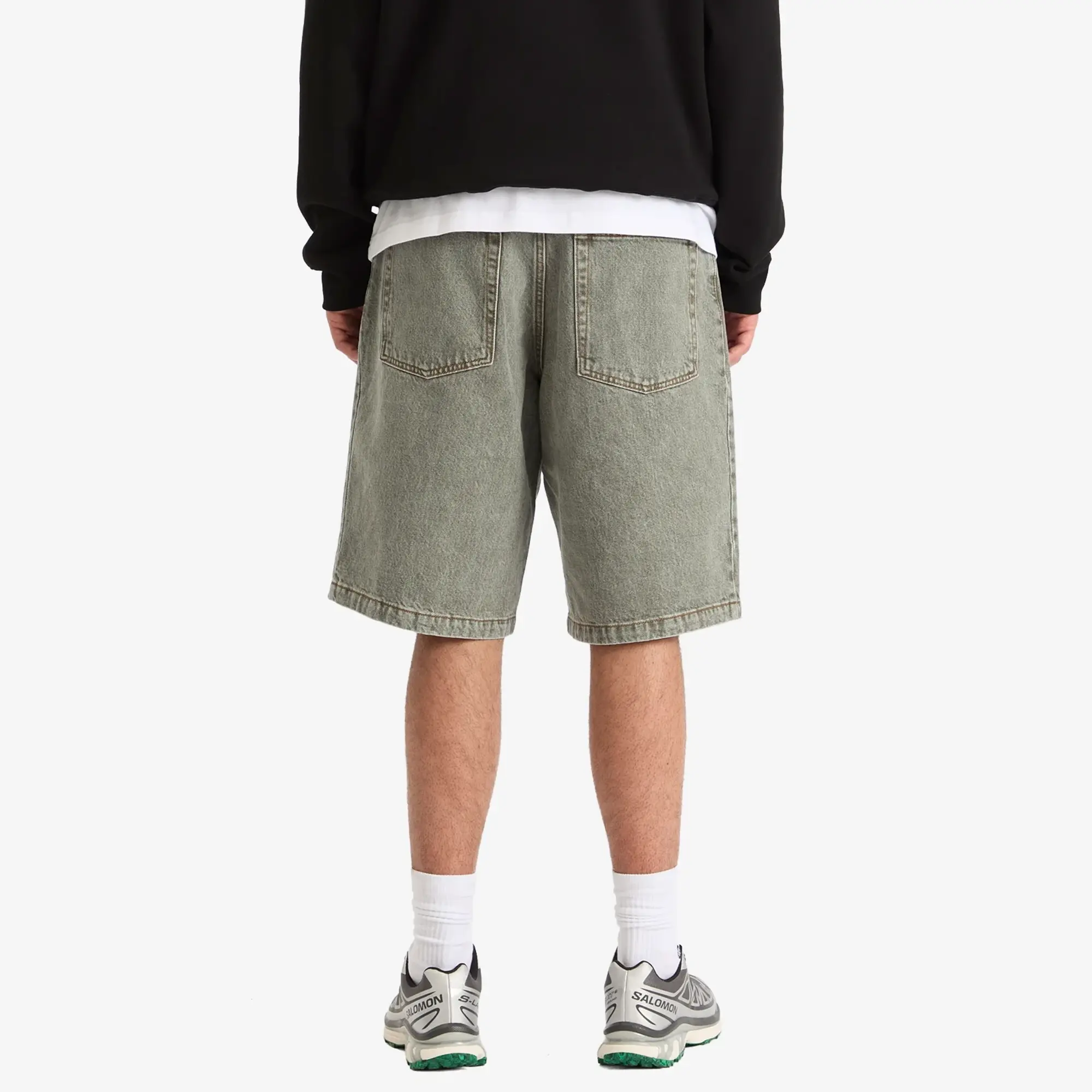 Polar Skate Co. Men's Big Boy Denim Shorts Eucaplytus