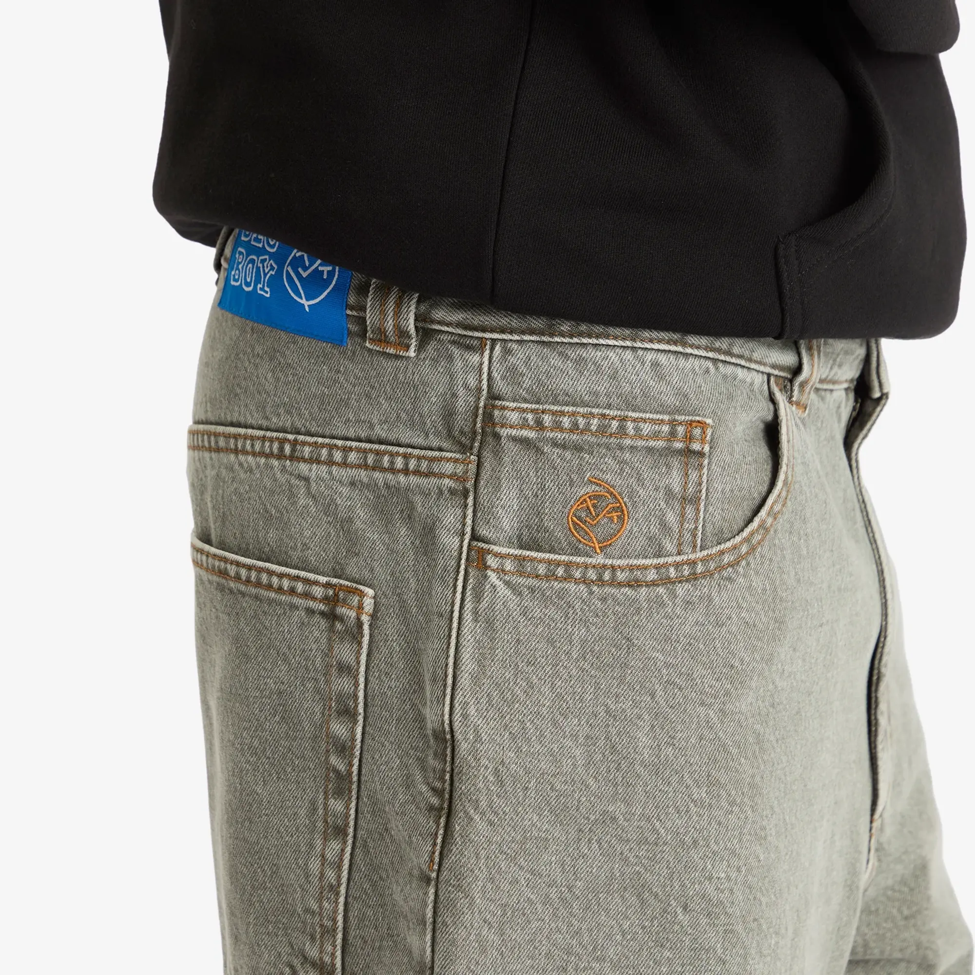 Polar Skate Co. Men's Big Boy Denim Shorts Eucaplytus