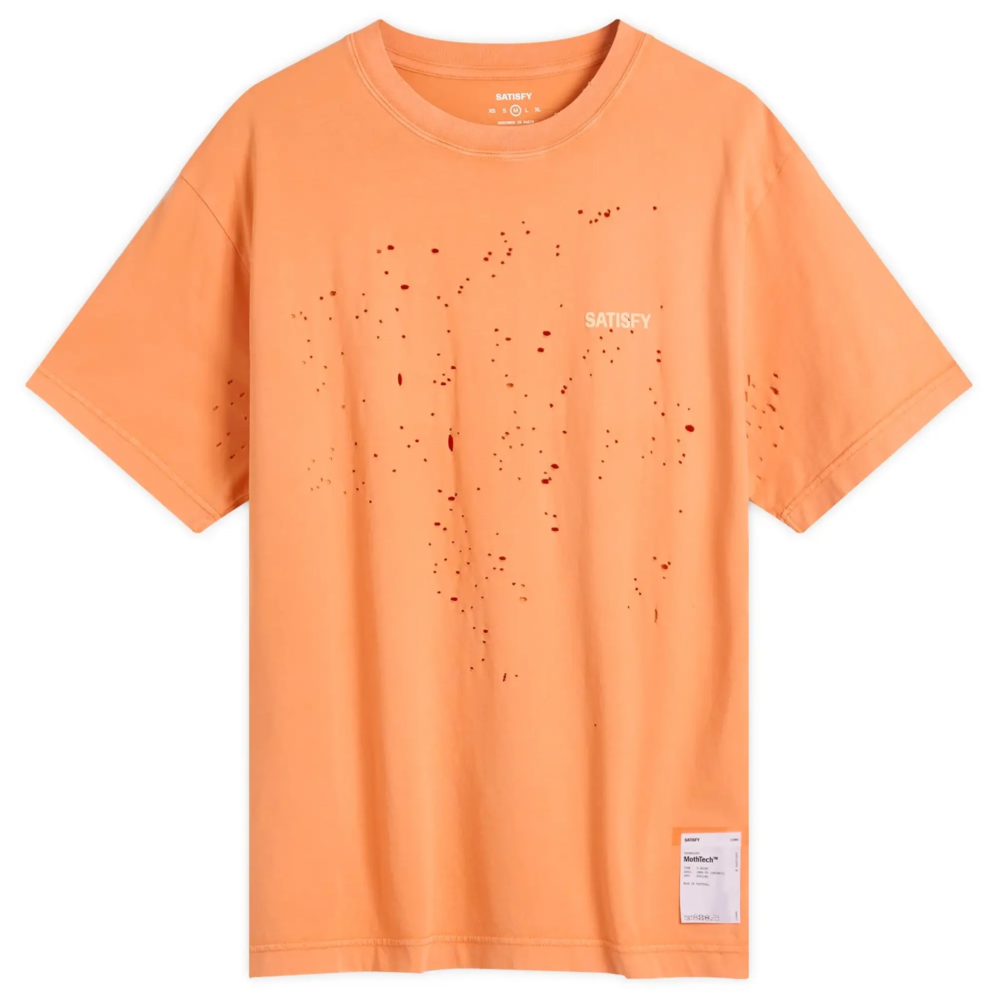 Satisfy Men's MothTech T-Shirt Aged Dusty Orange