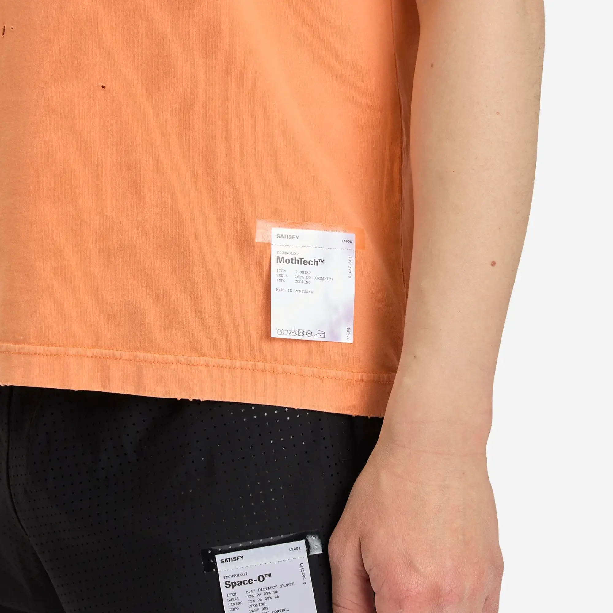 Satisfy Men's MothTech T-Shirt Aged Dusty Orange