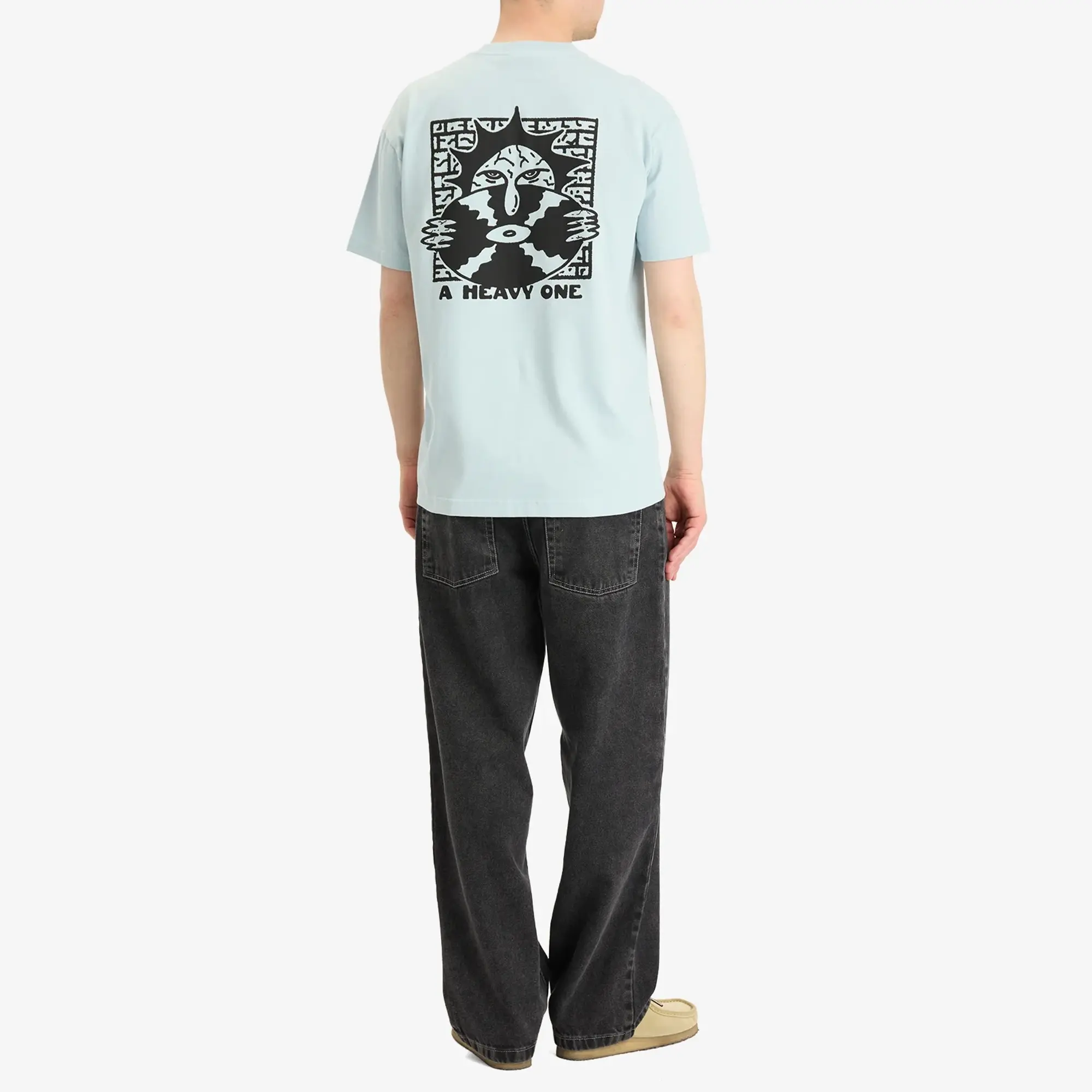 Polar Skate Co. Men's Skate Club T-Shirt Light Blue