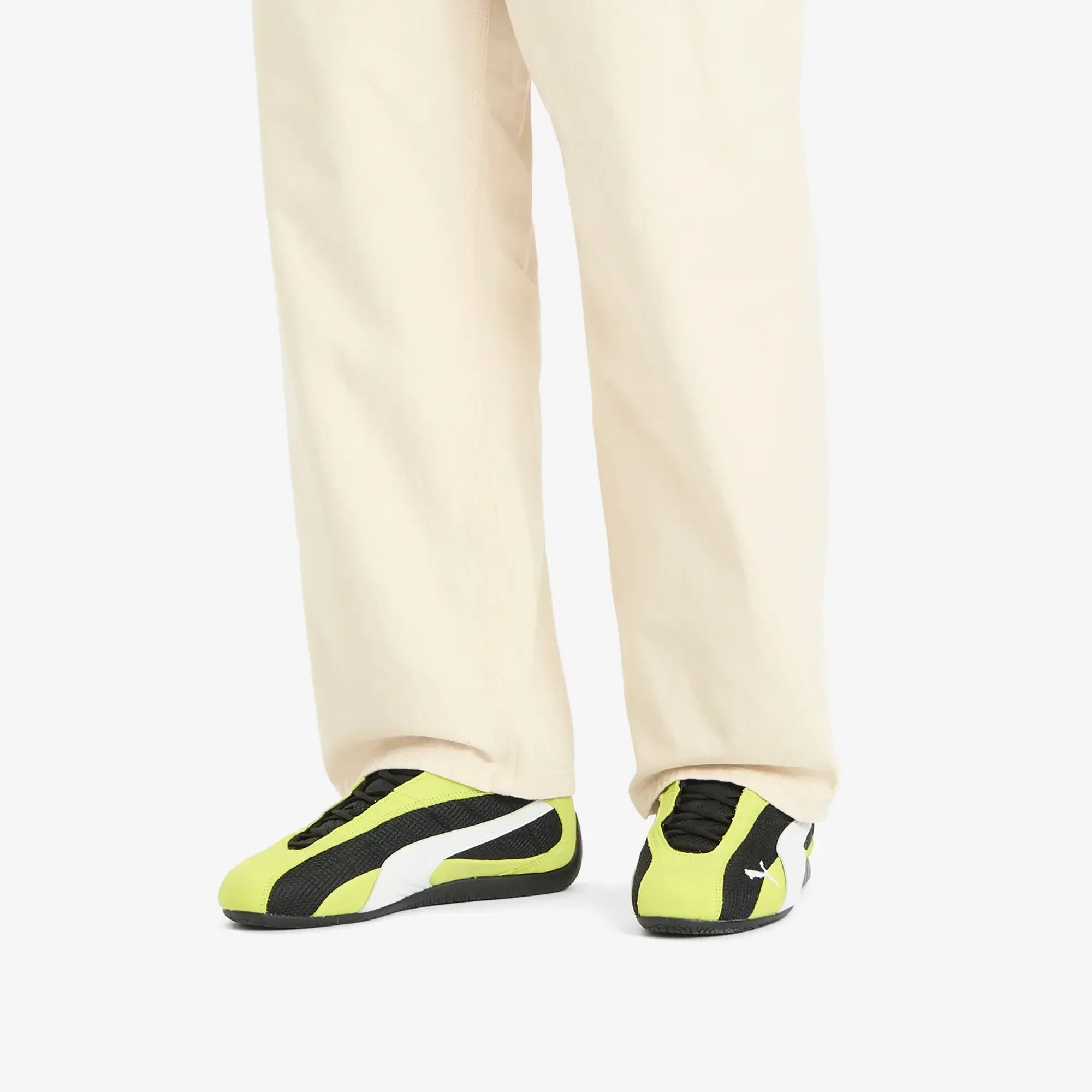 PUMA SpeedCat Plus Sneakers Unisex, Lime Smash/White