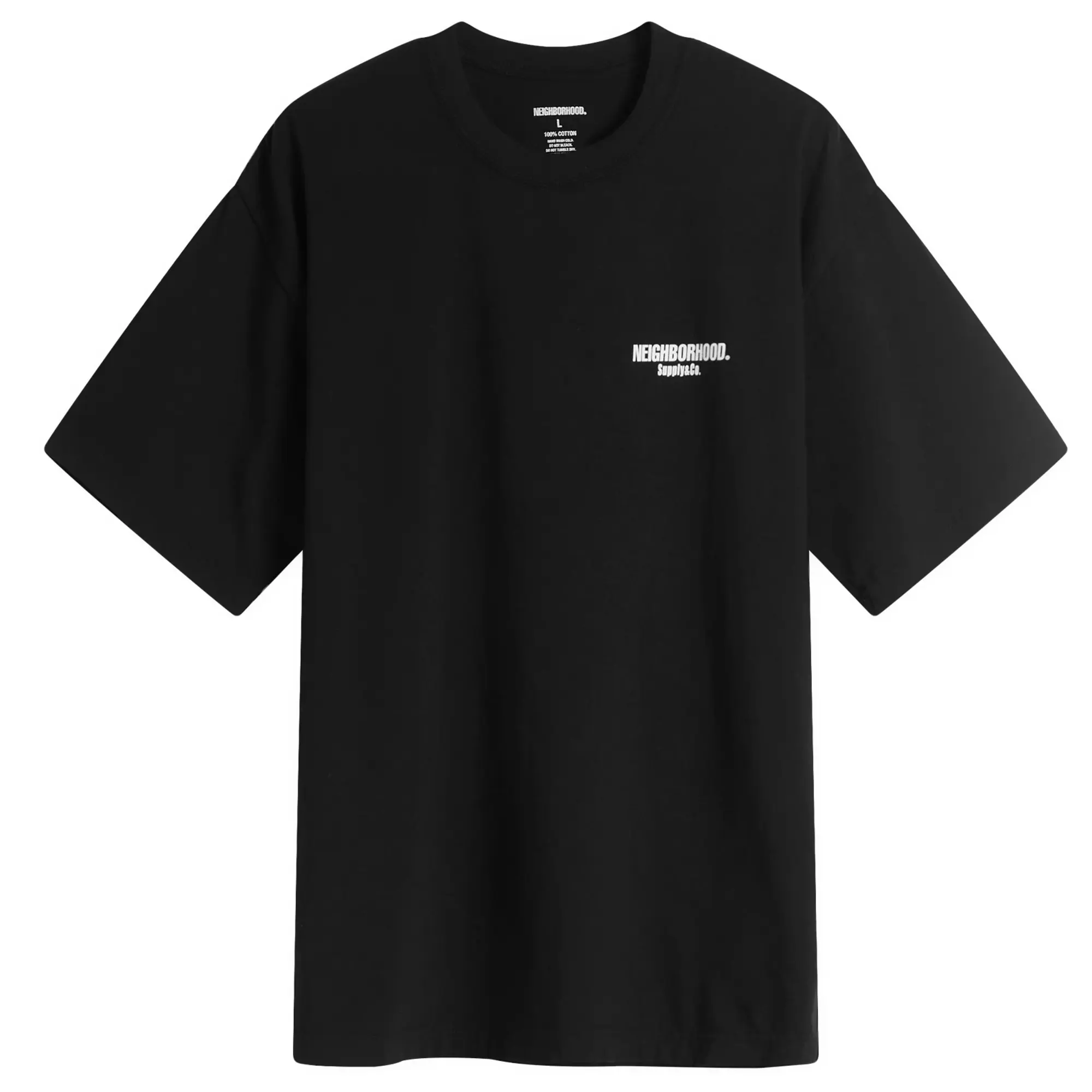 Neighborhood Men's SS-2 T-Shirt Black×White