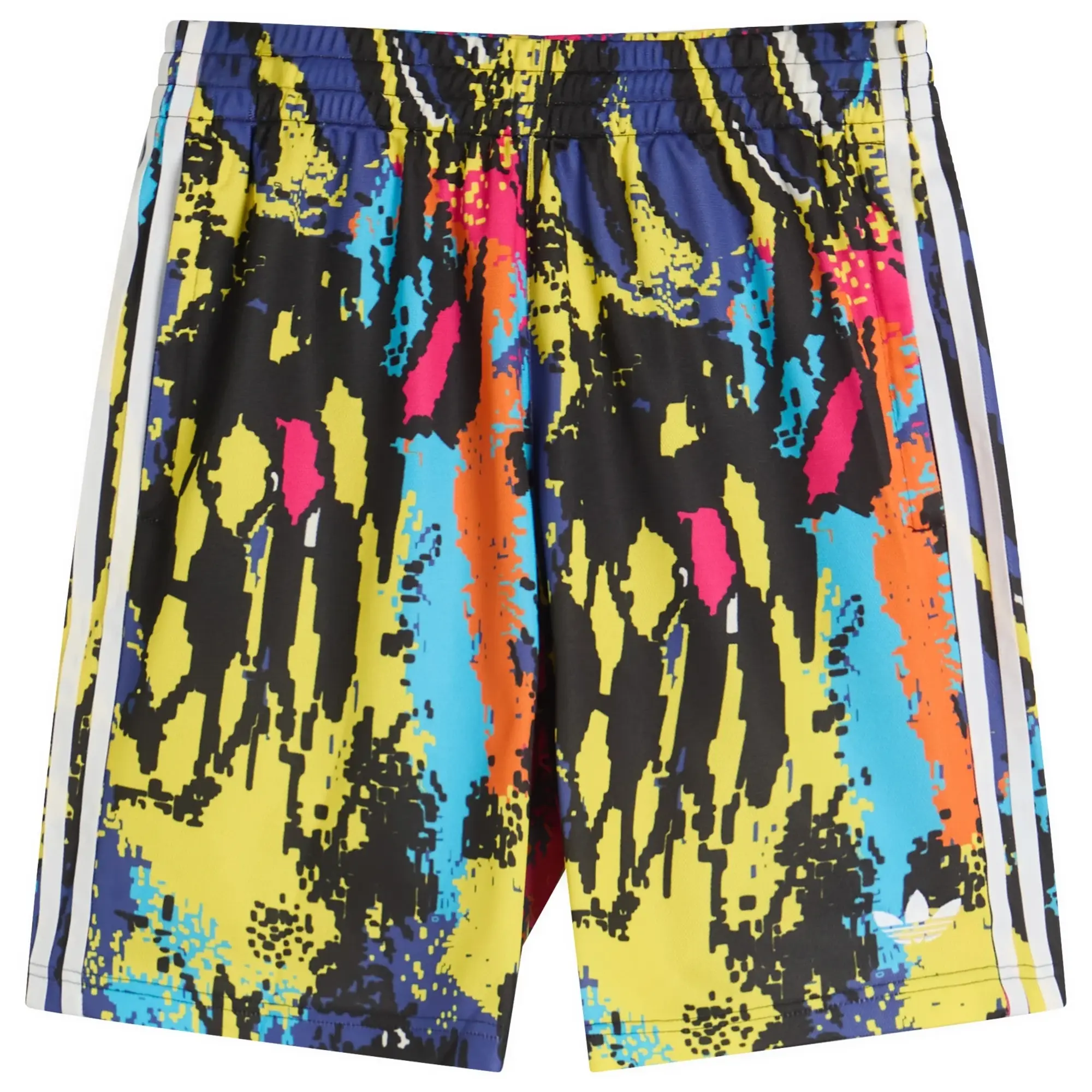 Adidas Men's Archive All Over Print Short Multicolor/Bright Yellow