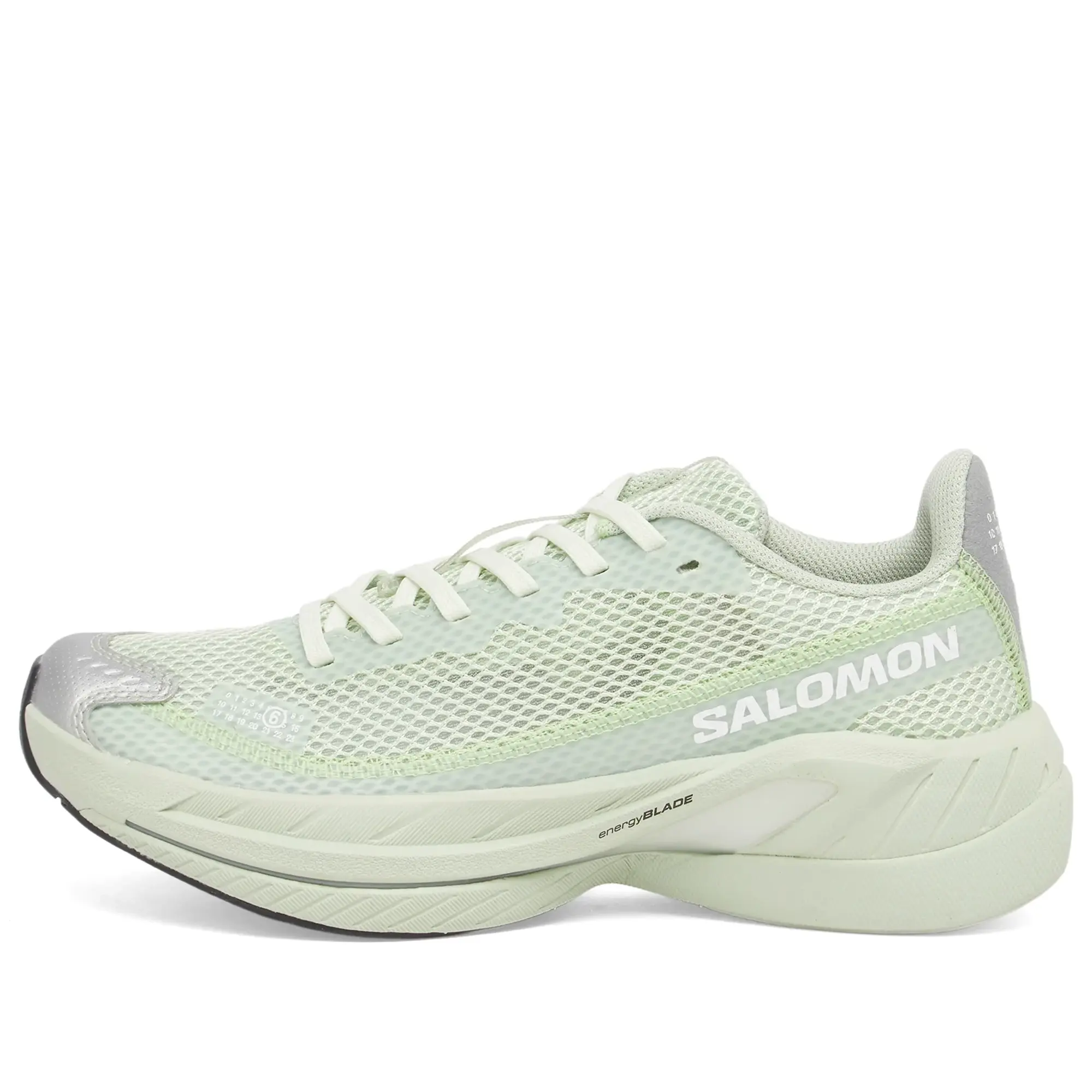 MM6 Maison Margiela Women's x Salomon Spectur 2 Sneaker Sea Foam/Canary Green/Patina Green
