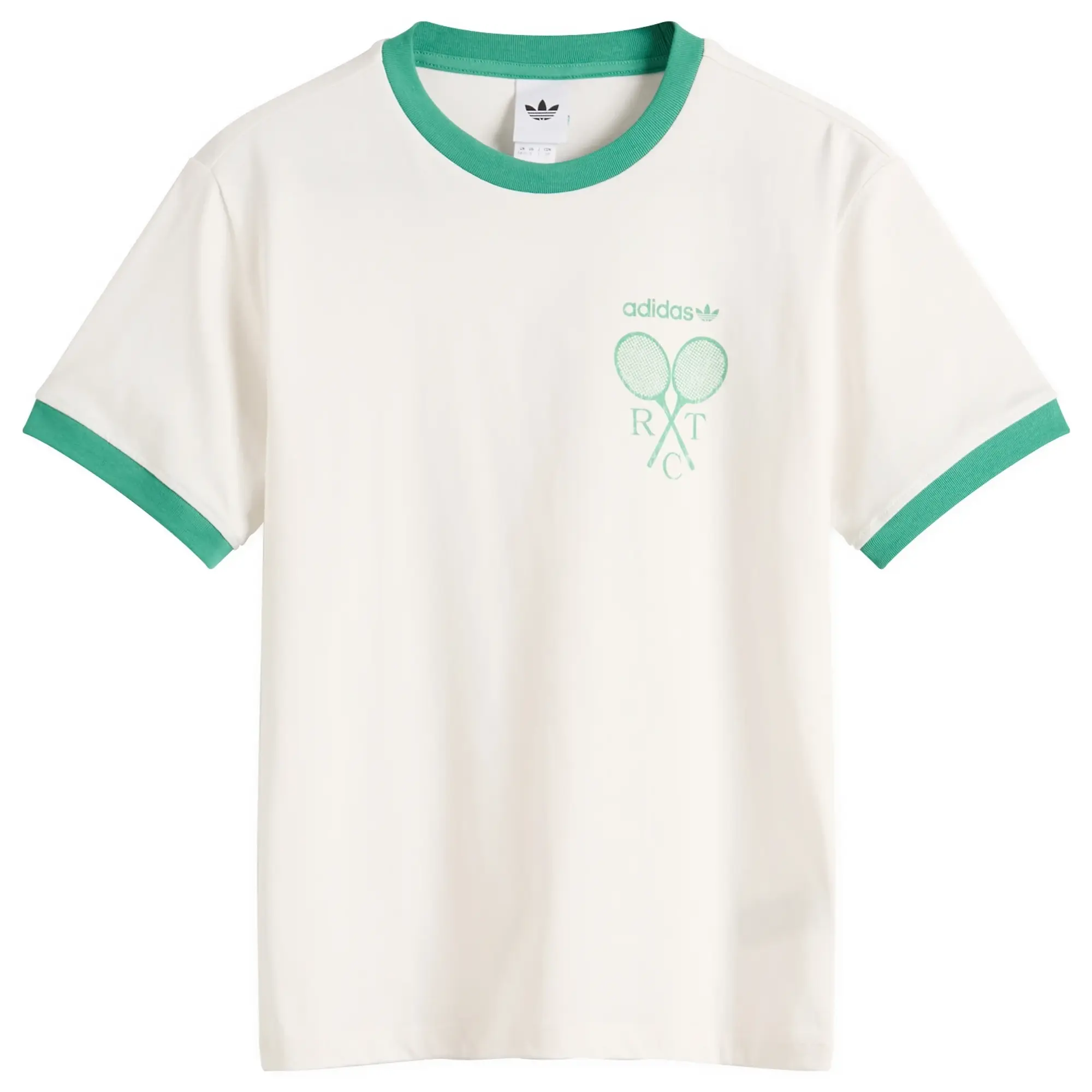 Adidas Women's Retro Tennis T-Shirt Cloud White