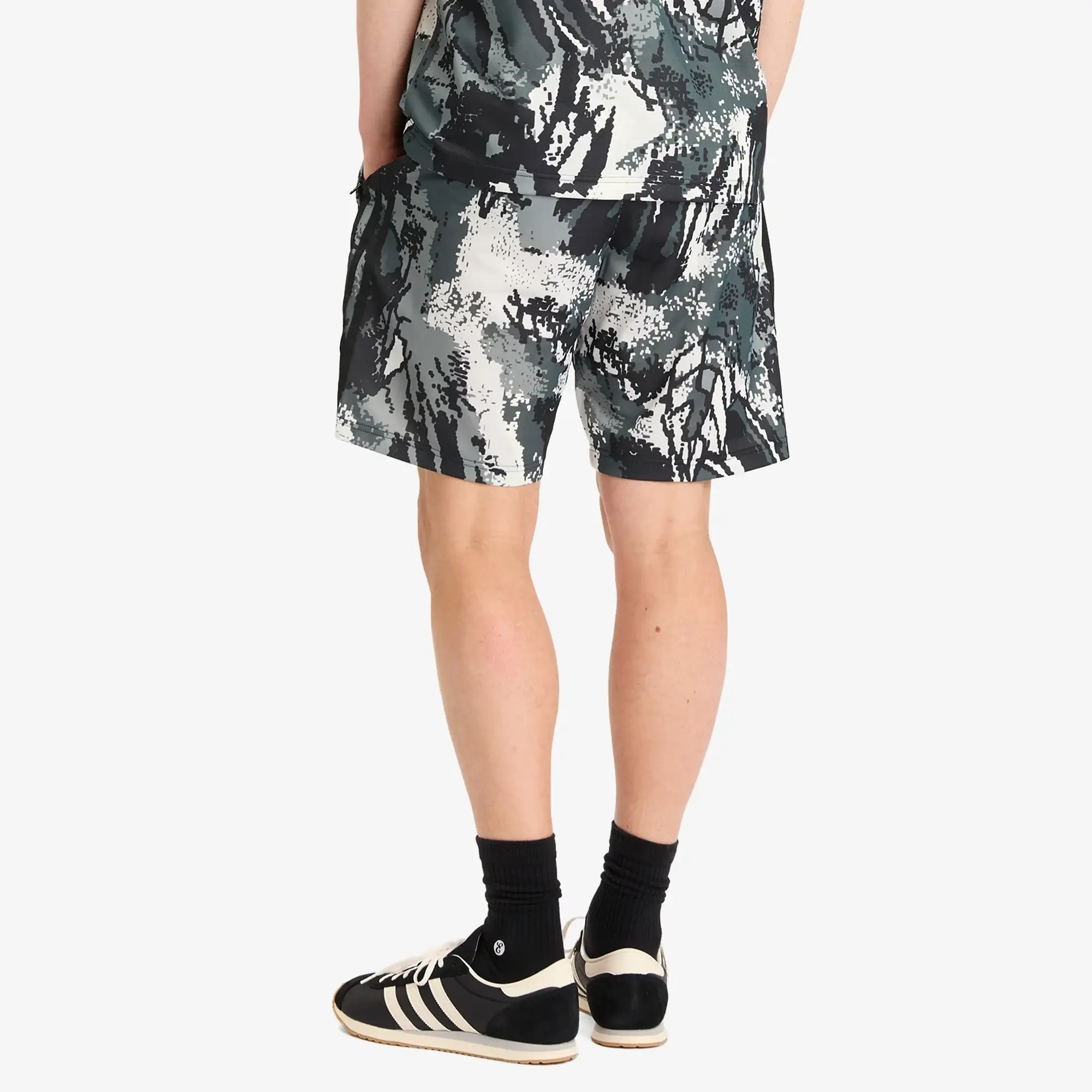 Adidas Men's Archive All Over Print Short Multicolor/Grey Three