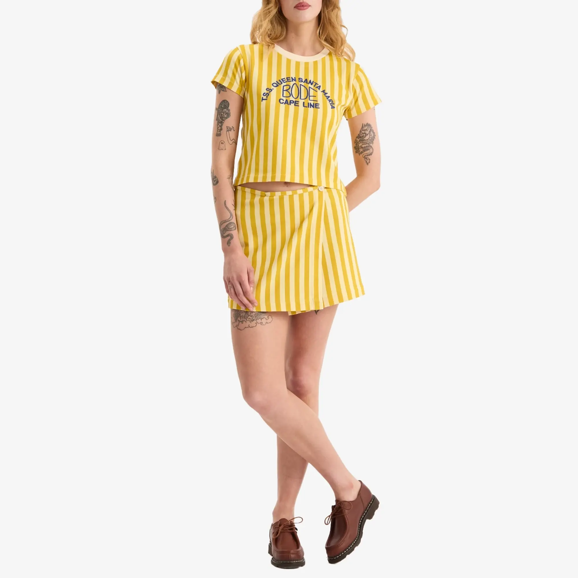 Bode Women's Medalist Tee Yellow