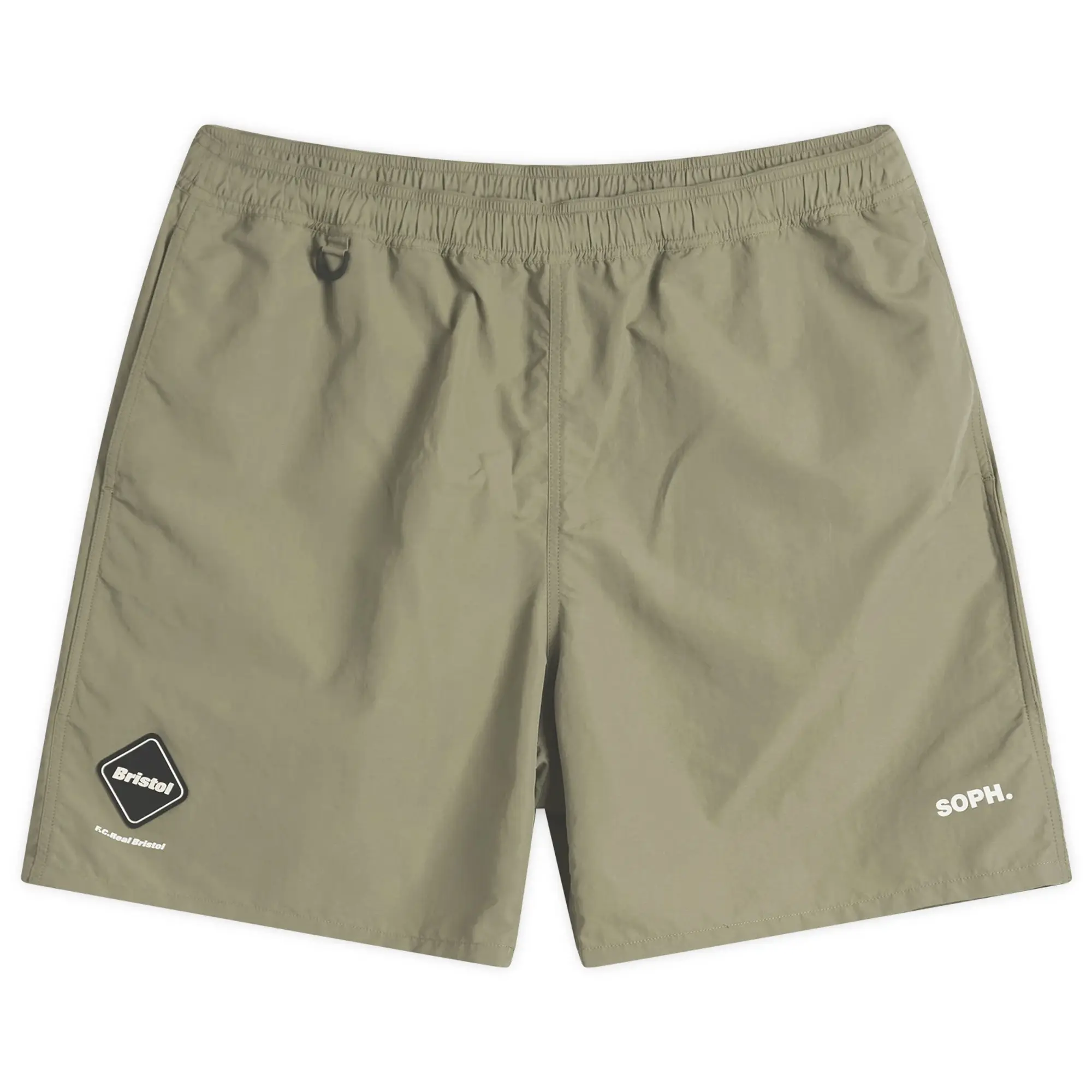 F.C. Real Bristol Men's Supplex Nylon Easy Shorts Khaki