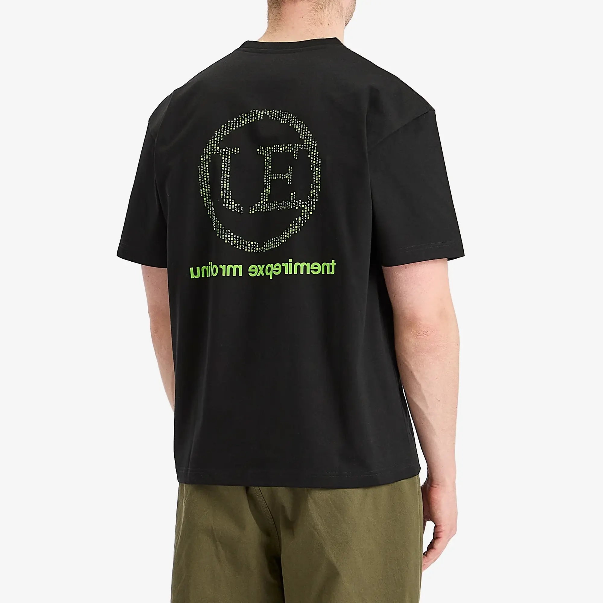 Uniform Experiment Men's Code Logo T-Shirt Black