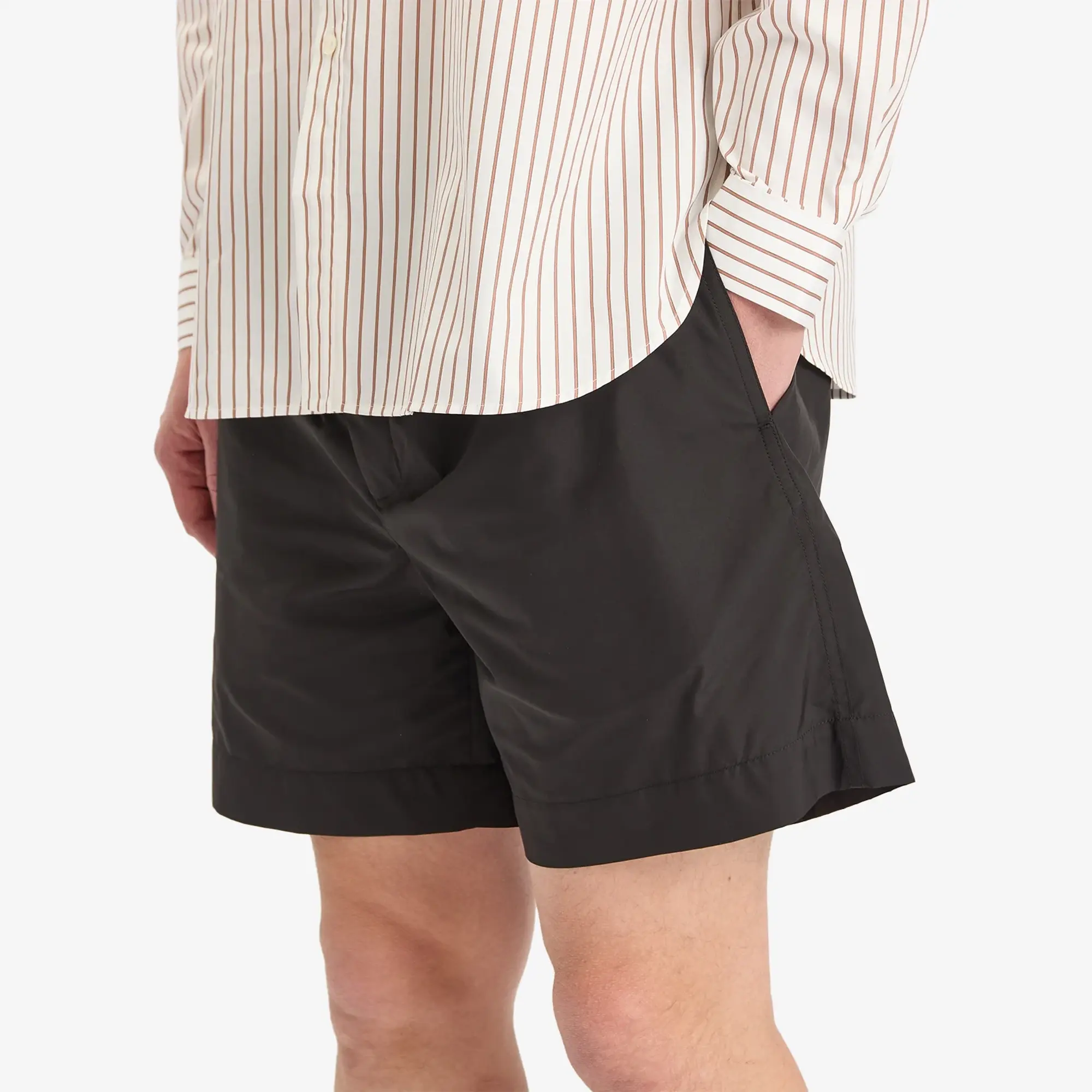 Saint Laurent Men's Nylon Shorts Noir