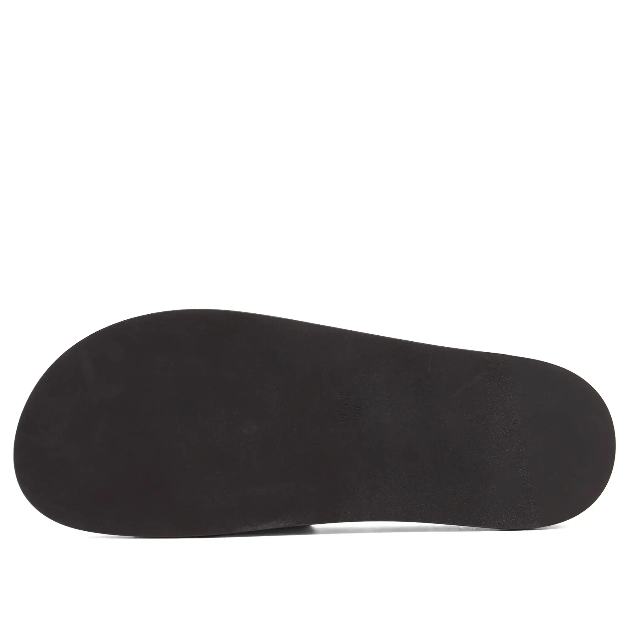 Saint Laurent Men's Leather Slide Nero