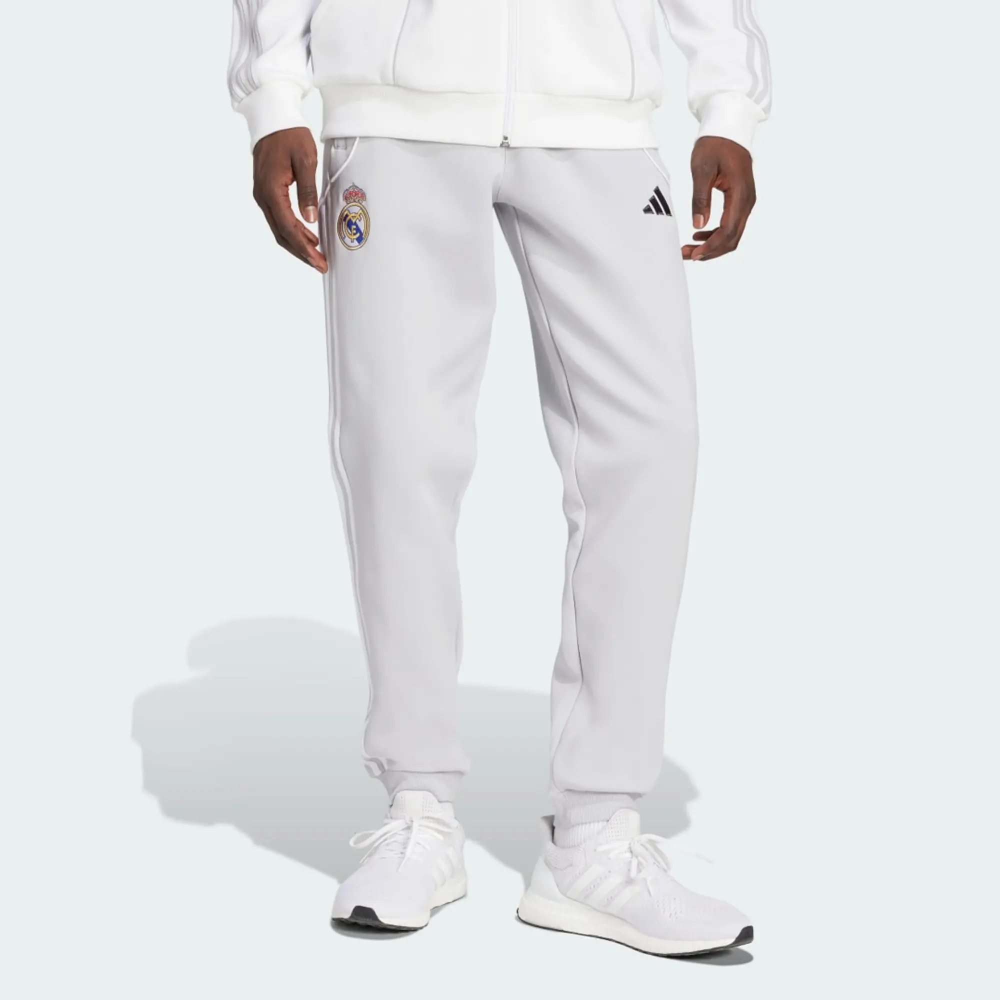 adidas Real Madrid UBP Doubleknit Tracksuit Bottoms
