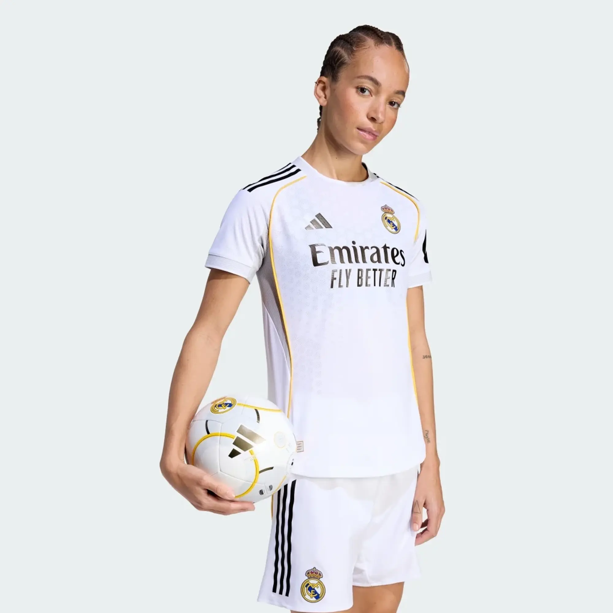 adidas Real Madrid 25/26 Home Authentic Jersey