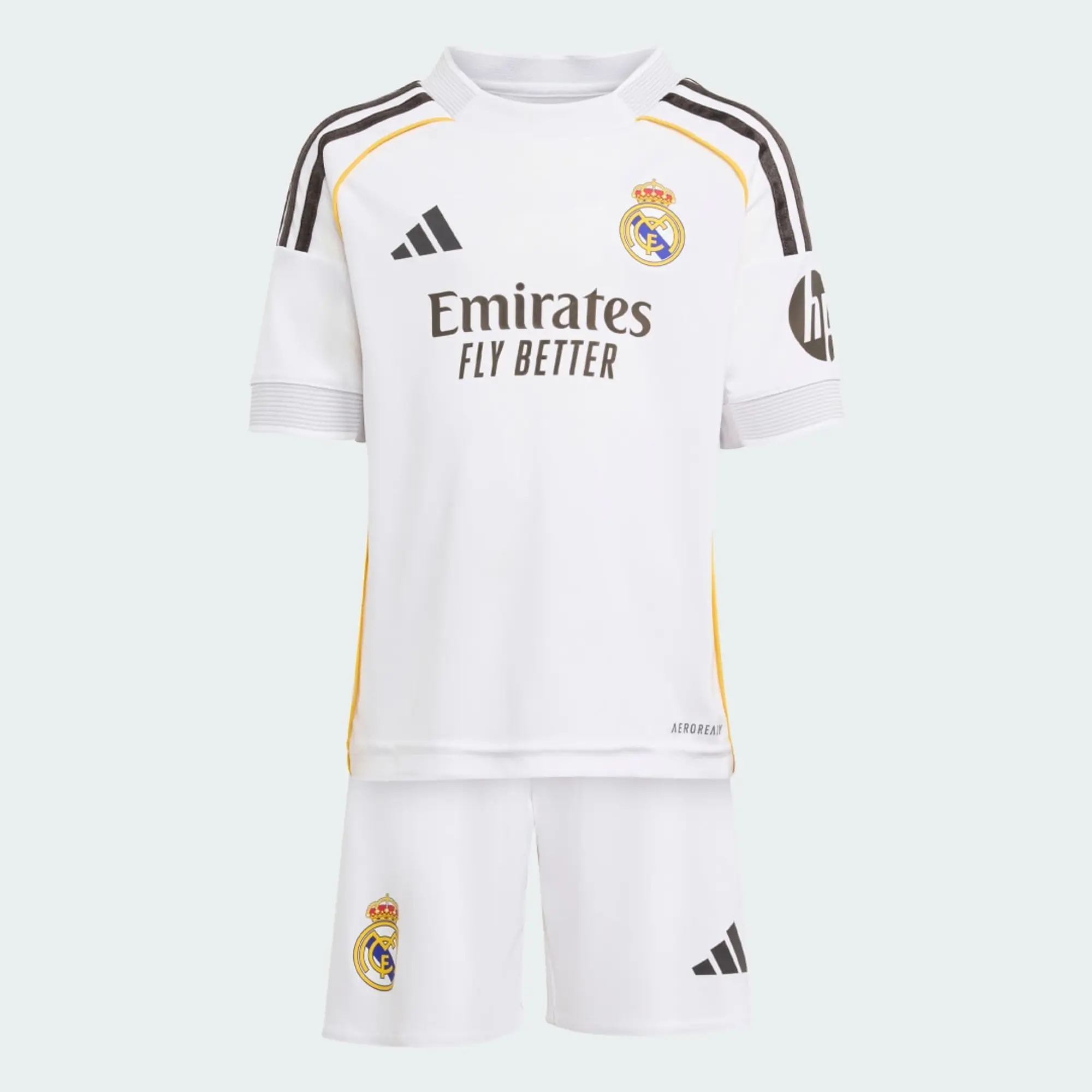 adidas Real Madrid 25/26 Home Mini Kit Kids