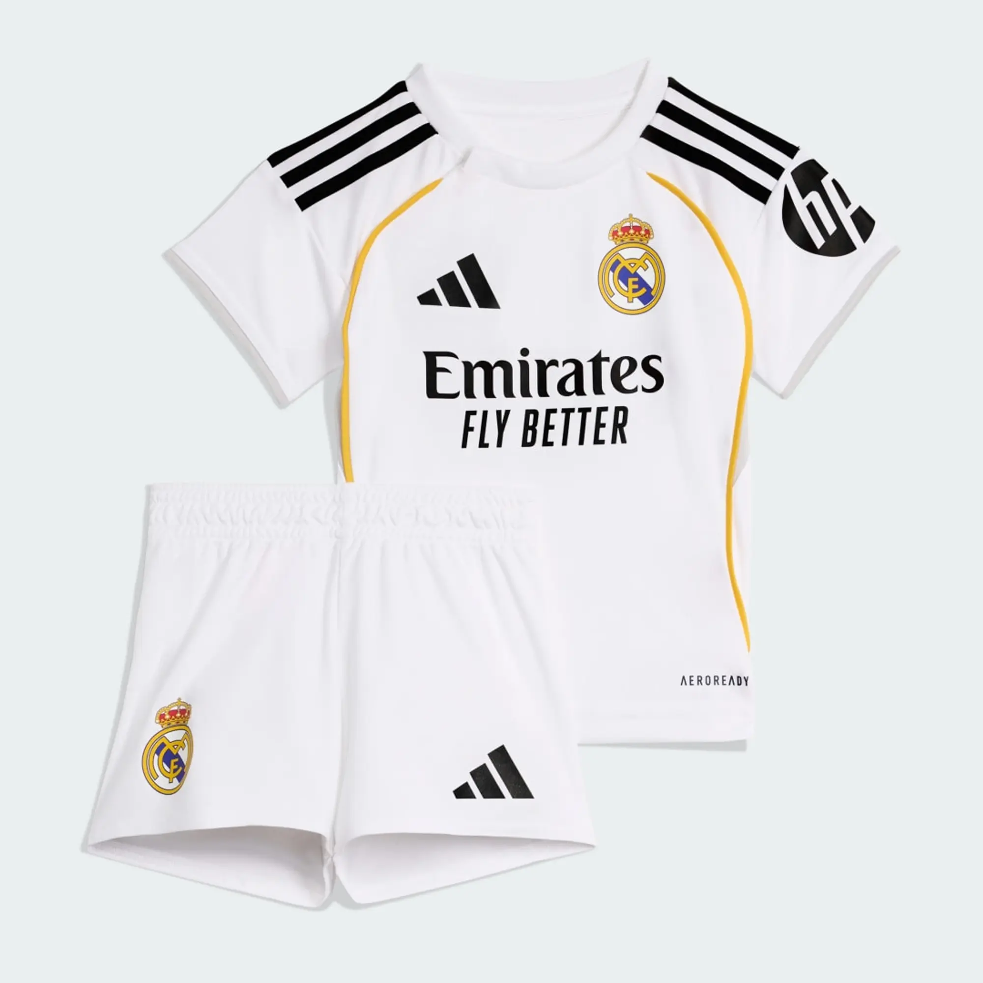 adidas Real Madrid 25/26 Home Baby Kit Kids