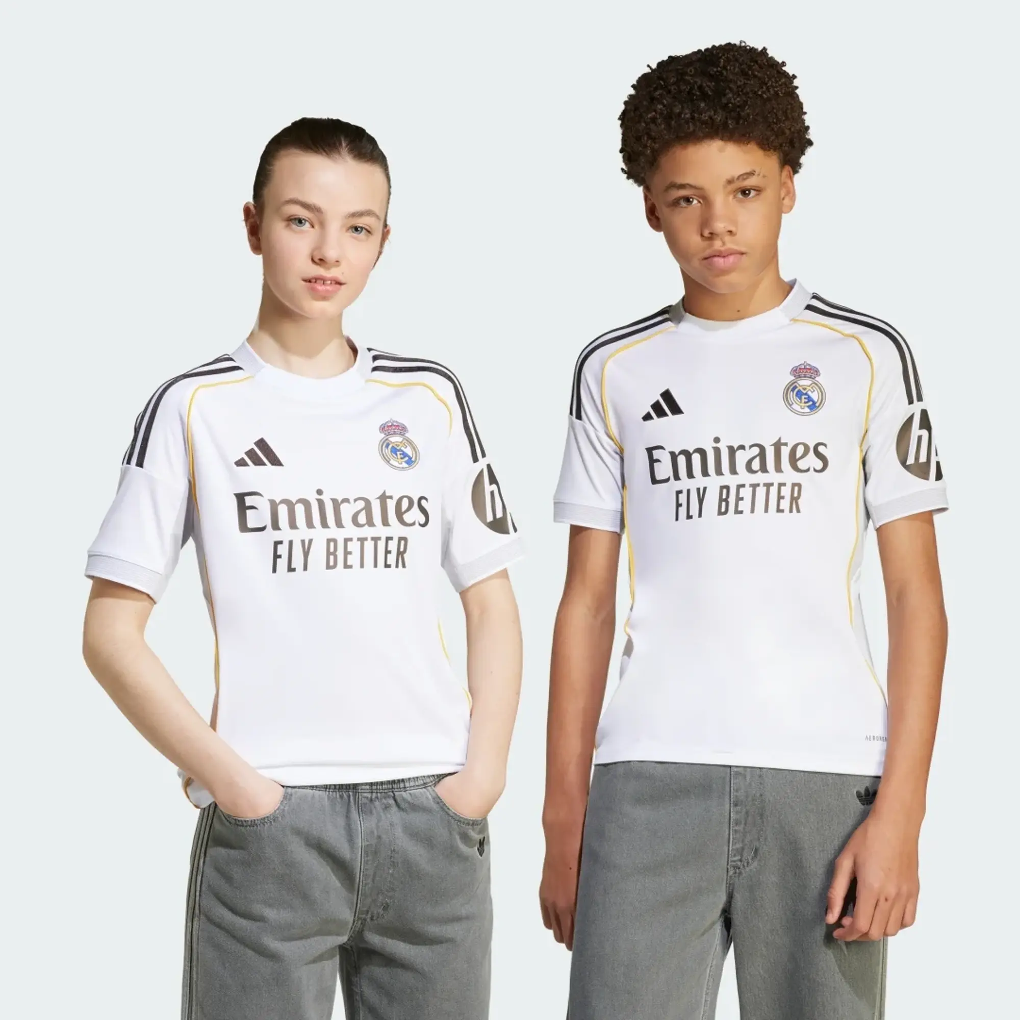 adidas Real Madrid 25/26 Home Jersey Kids