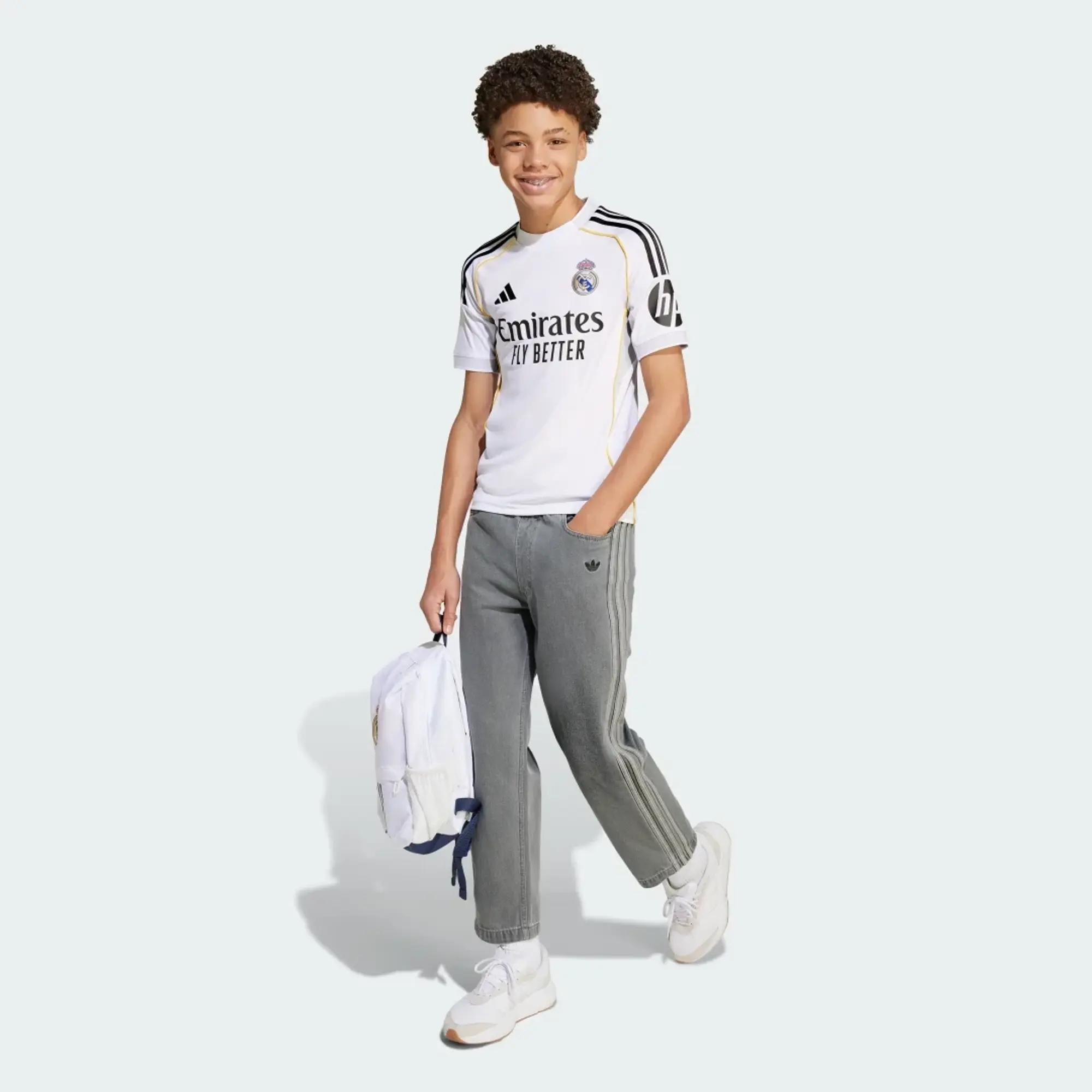 adidas Real Madrid 25/26 Home Jersey Kids