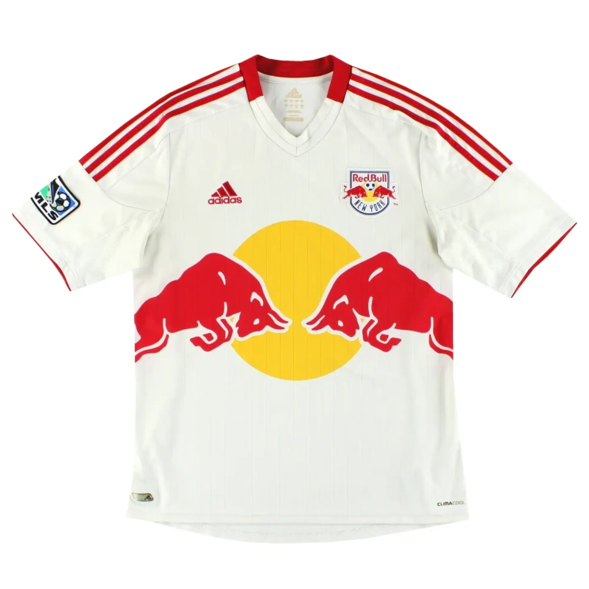 2012-13 New York Red Bull adidas Home Shirt L - USA Soccer Clubs / Excellent / Large
