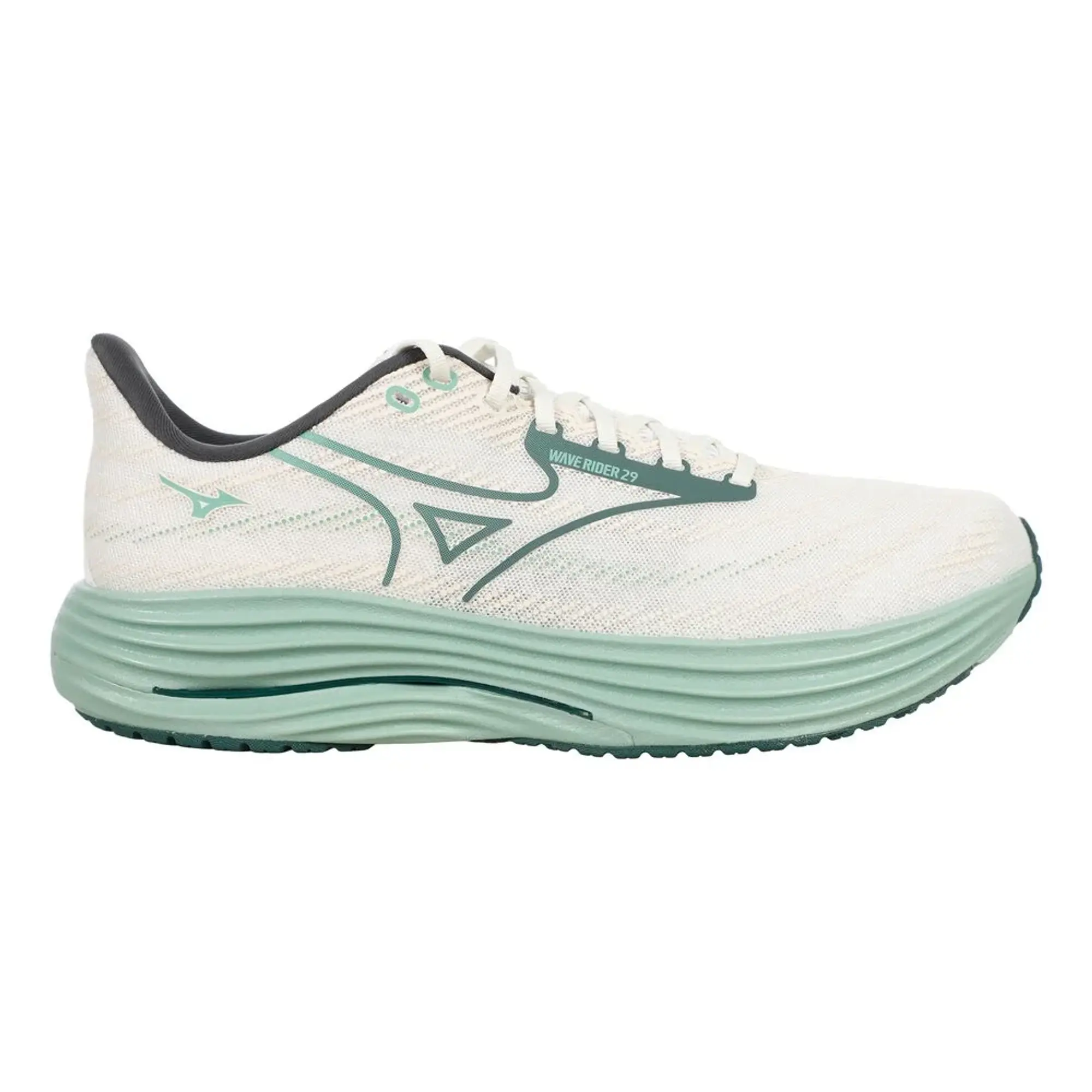 Mizuno Wave Rider 29 Neutral Running Shoe Men - White