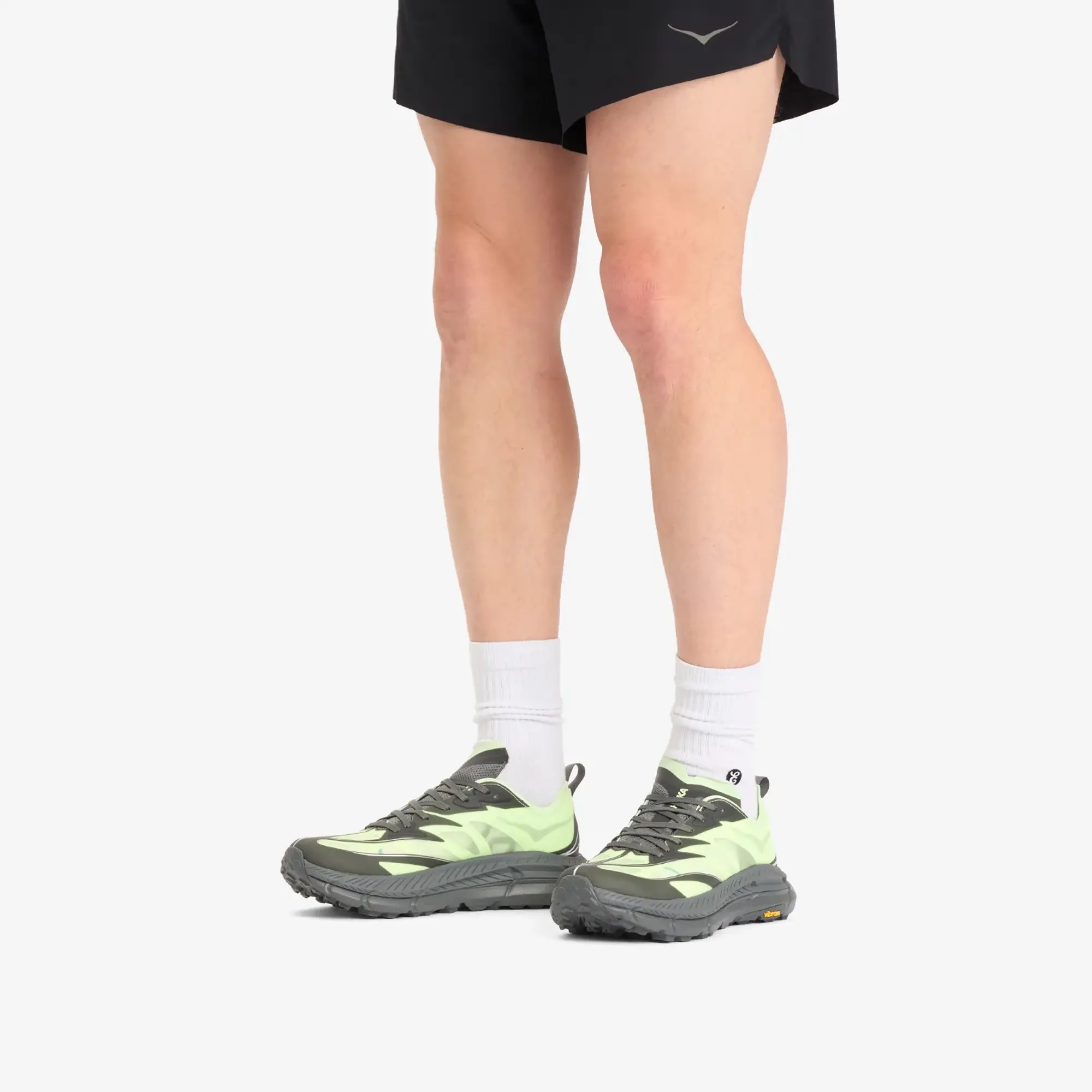 HOKA ONE ONE U Mafate Speed 4 Lite Sneaker Luna Moth/Cosmic Grey