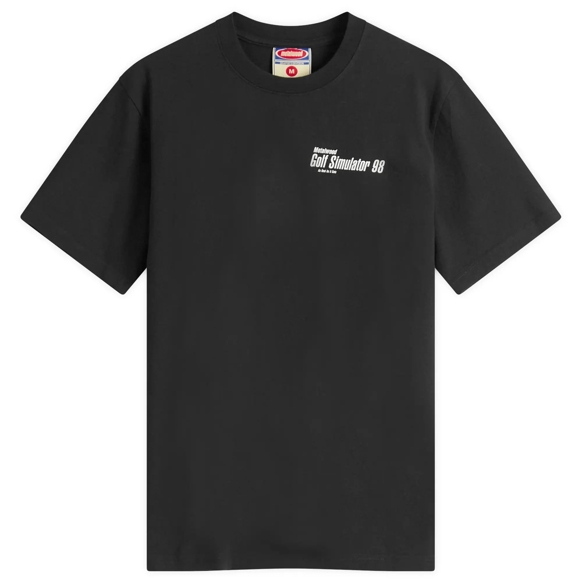 Metalwood Studio Men's Simulator 98 T-Shirt Black