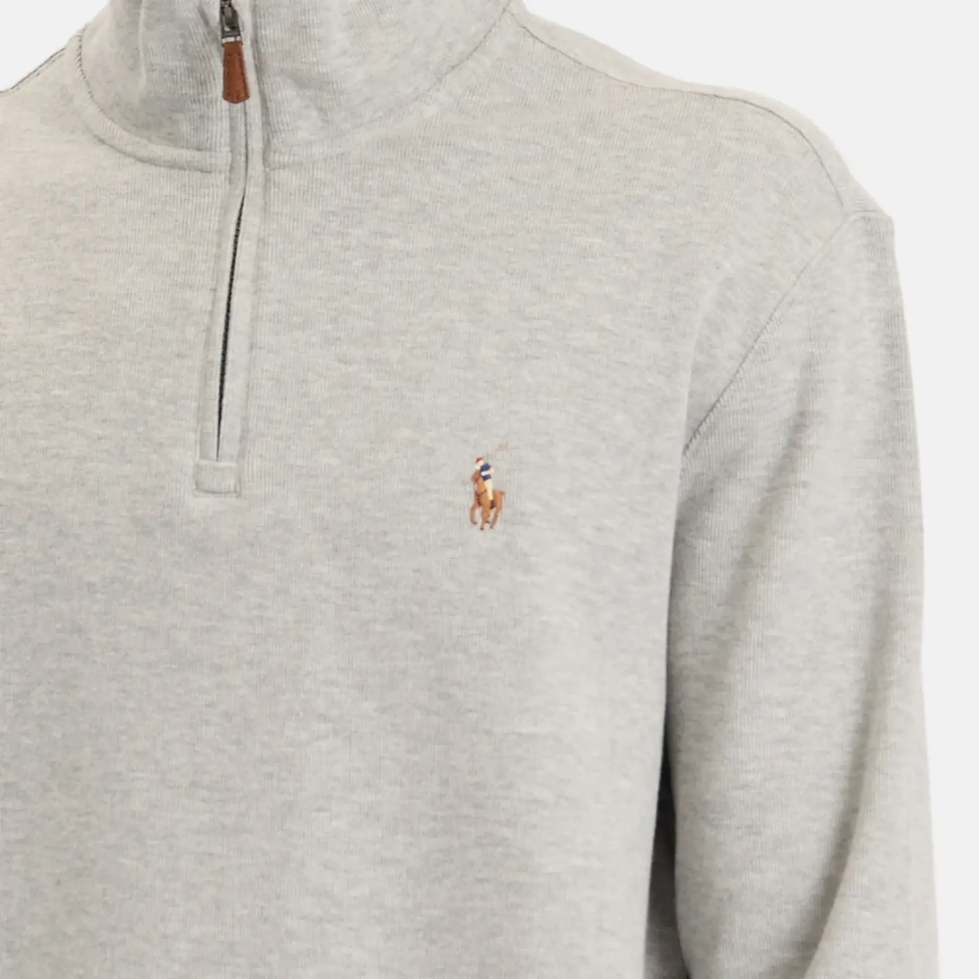 Polo Ralph Lauren Men's Half Zip Sweatshirt Andover Heather