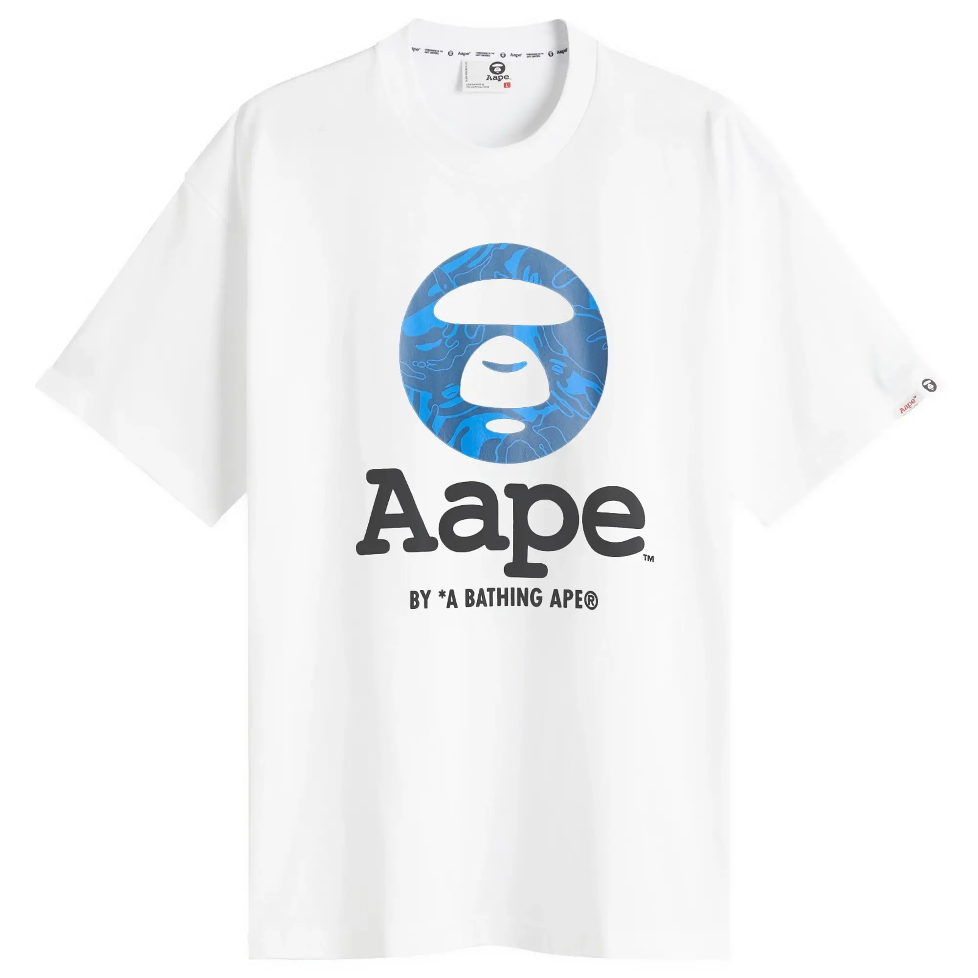 AAPE OG Moonface T-Shirt White