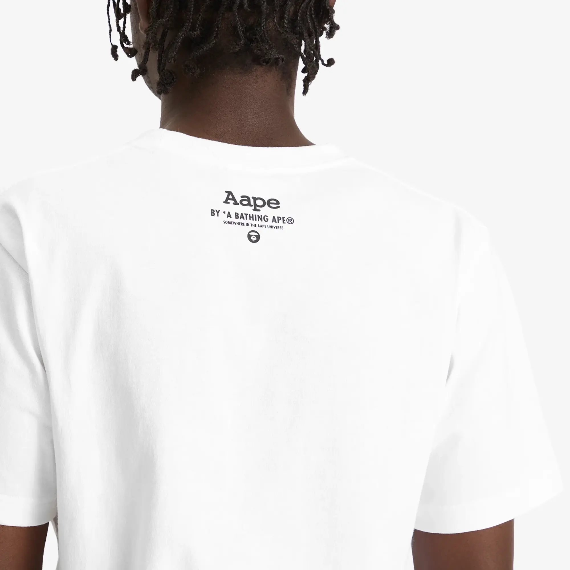 AAPE OG Moonface T-Shirt White