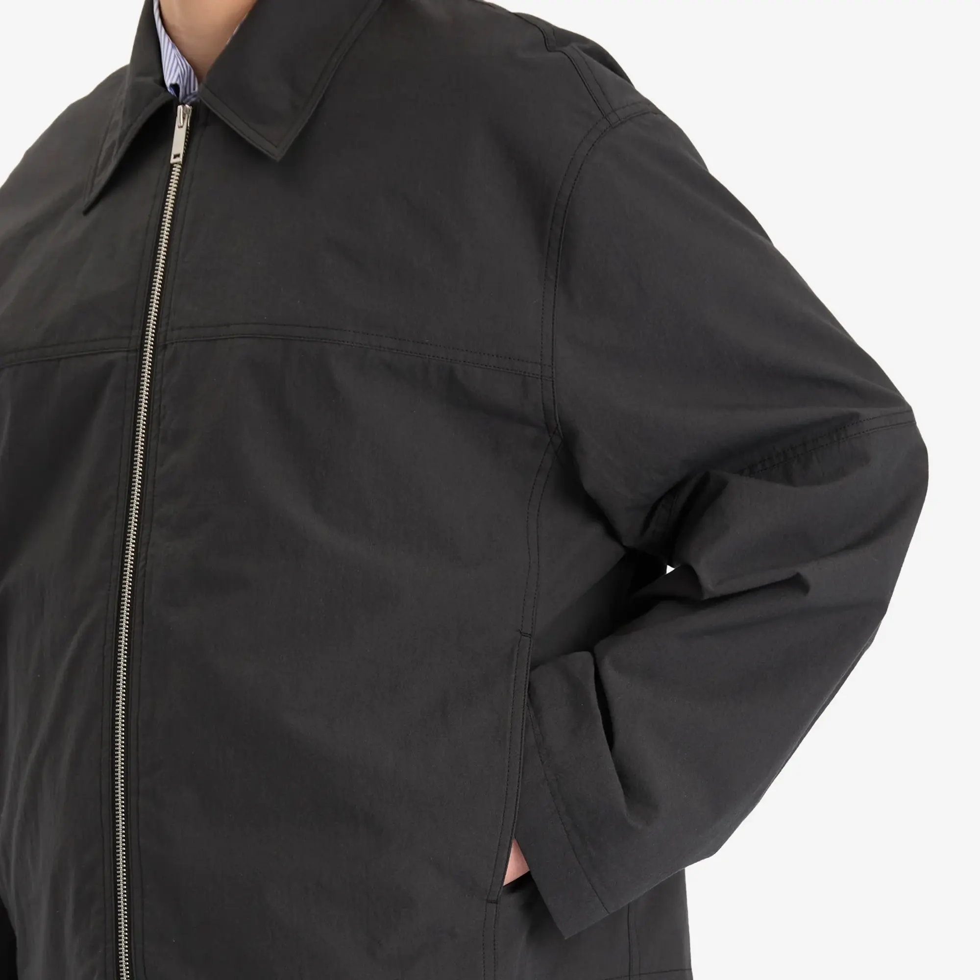 Studio Nicholson Men's Zip Through Jacket Graphite