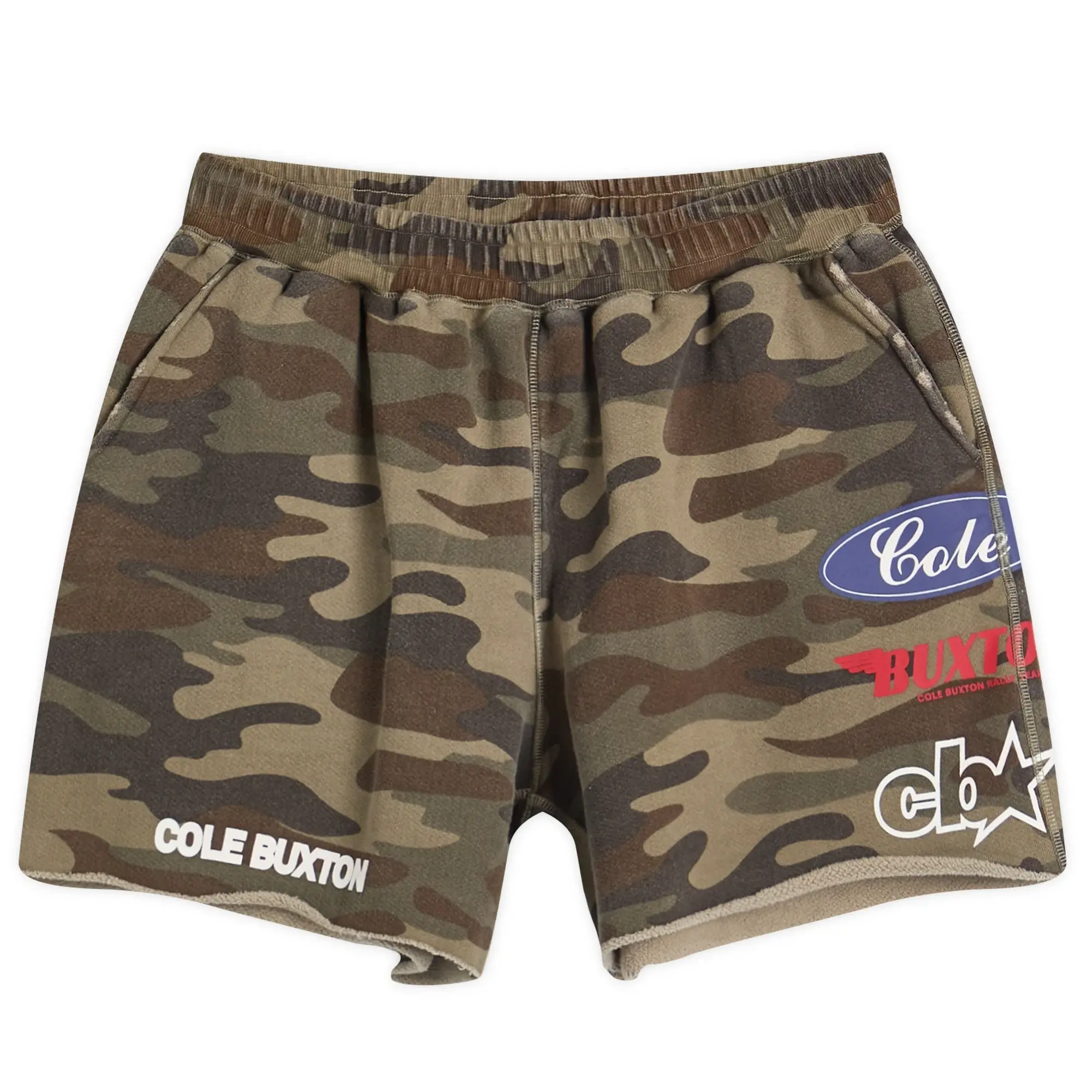 Cole Buxton Men's Camo Jersey Shorts