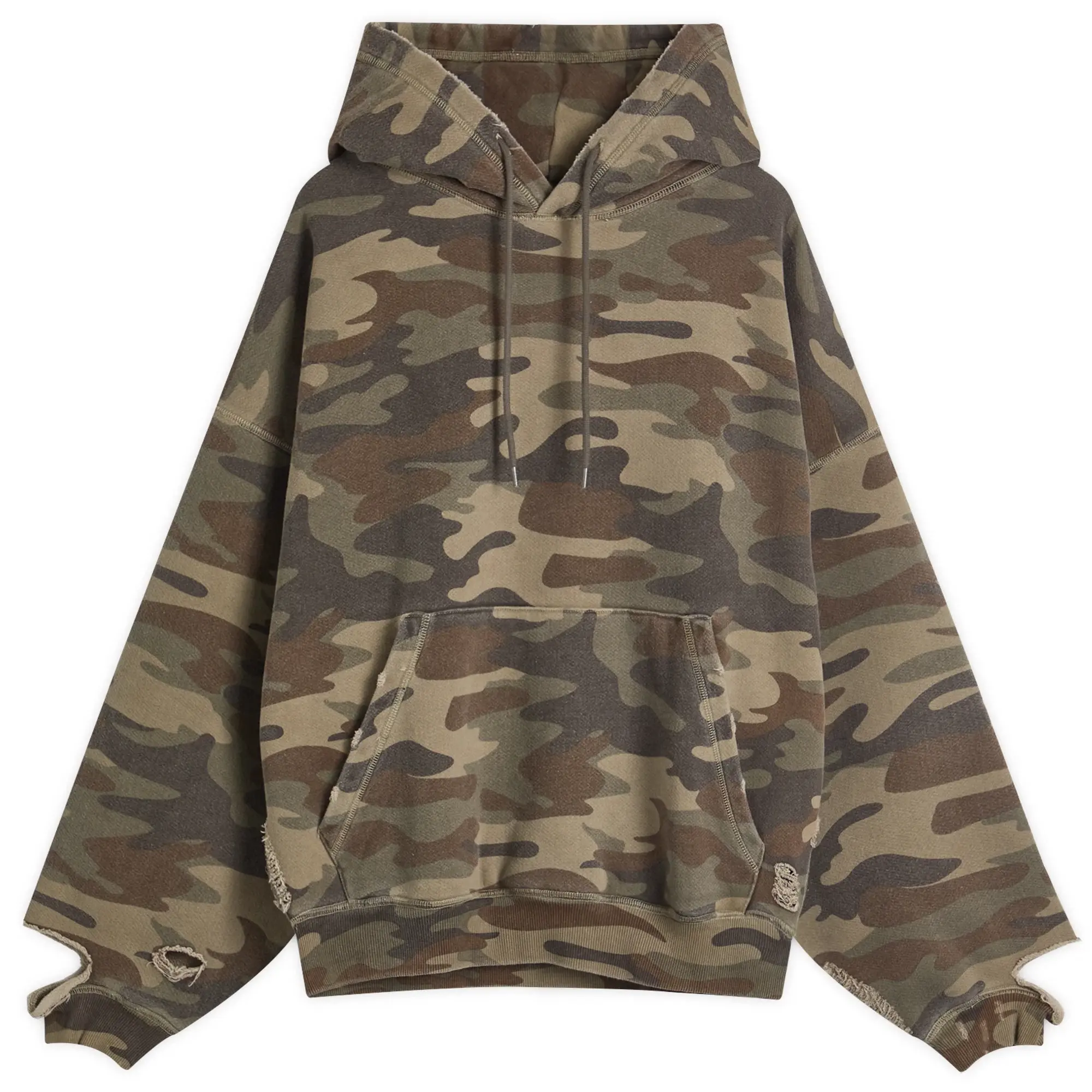 Cole Buxton Men's Cropped Camo Hoody