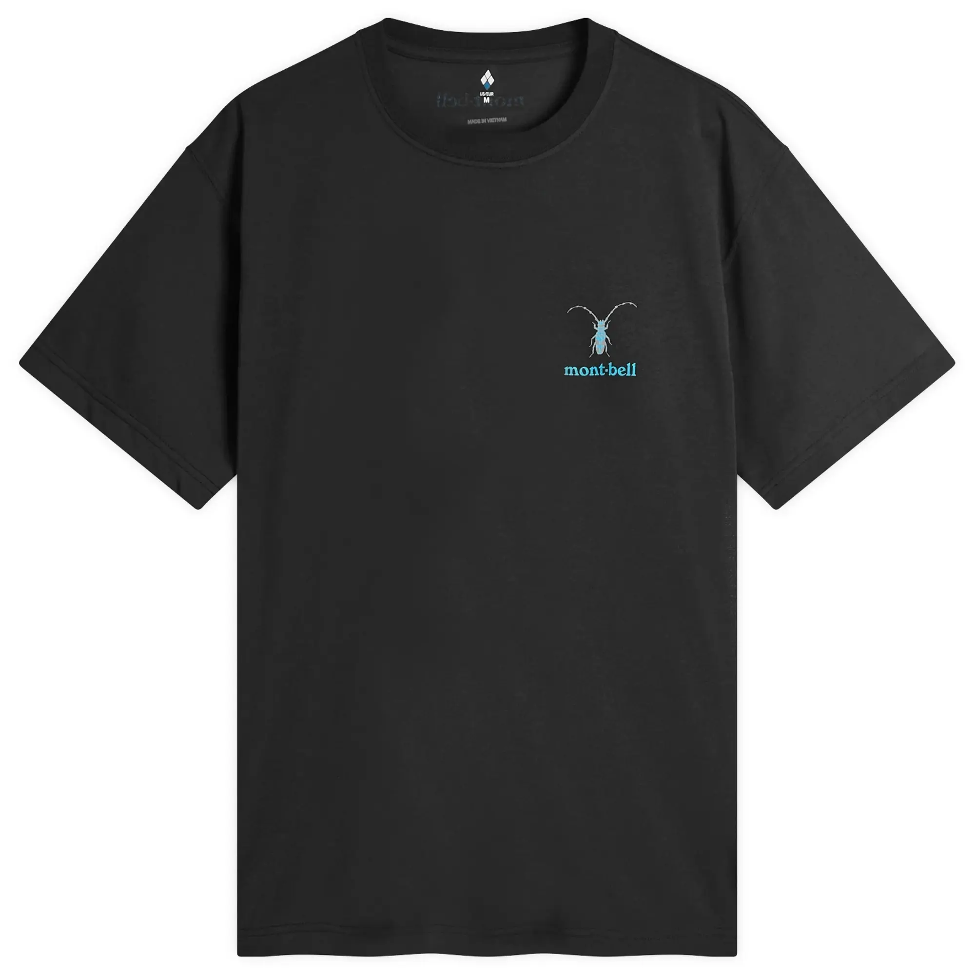 Montbell Men's Beetles Wickron T-Shirt Black