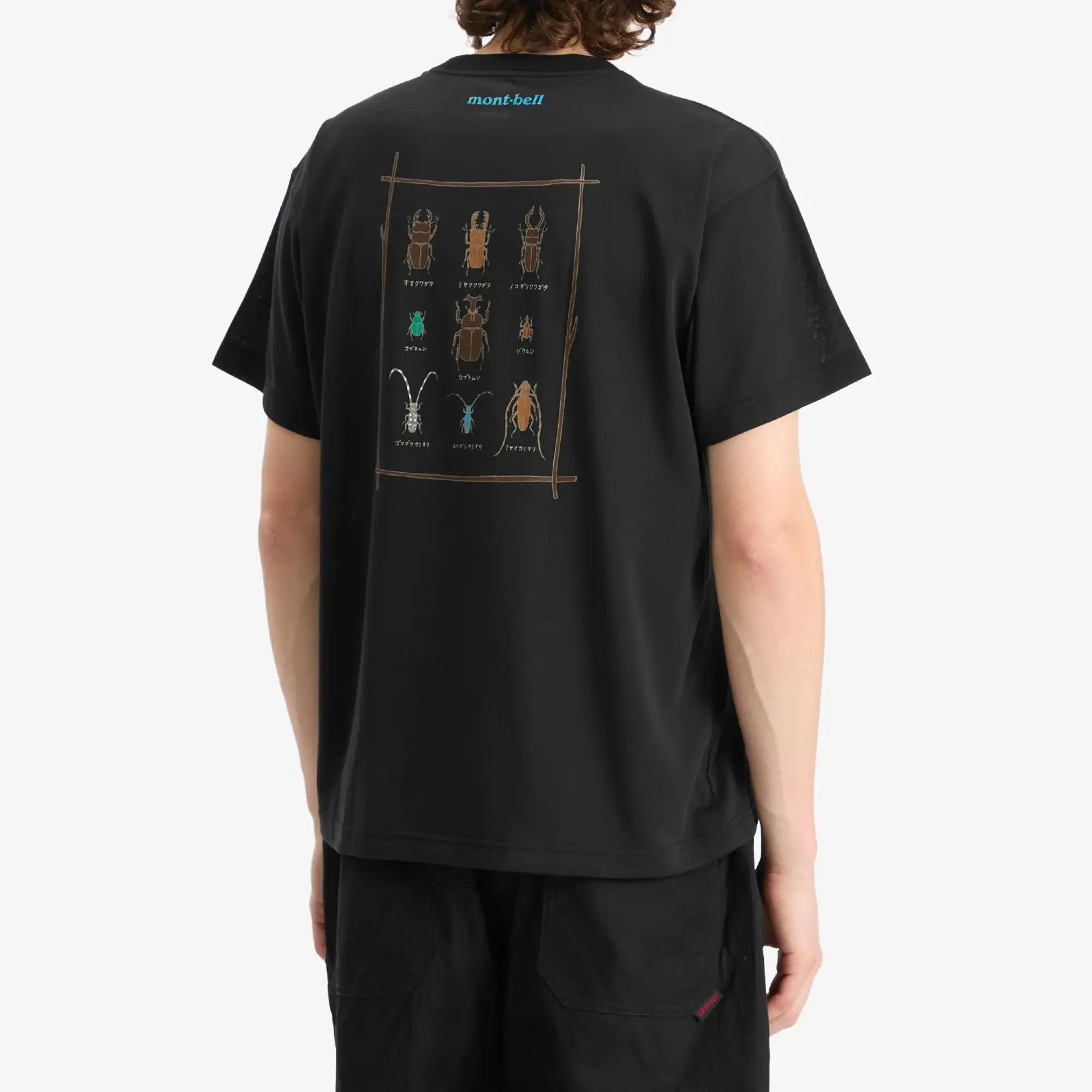 Montbell Men's Beetles Wickron T-Shirt Black