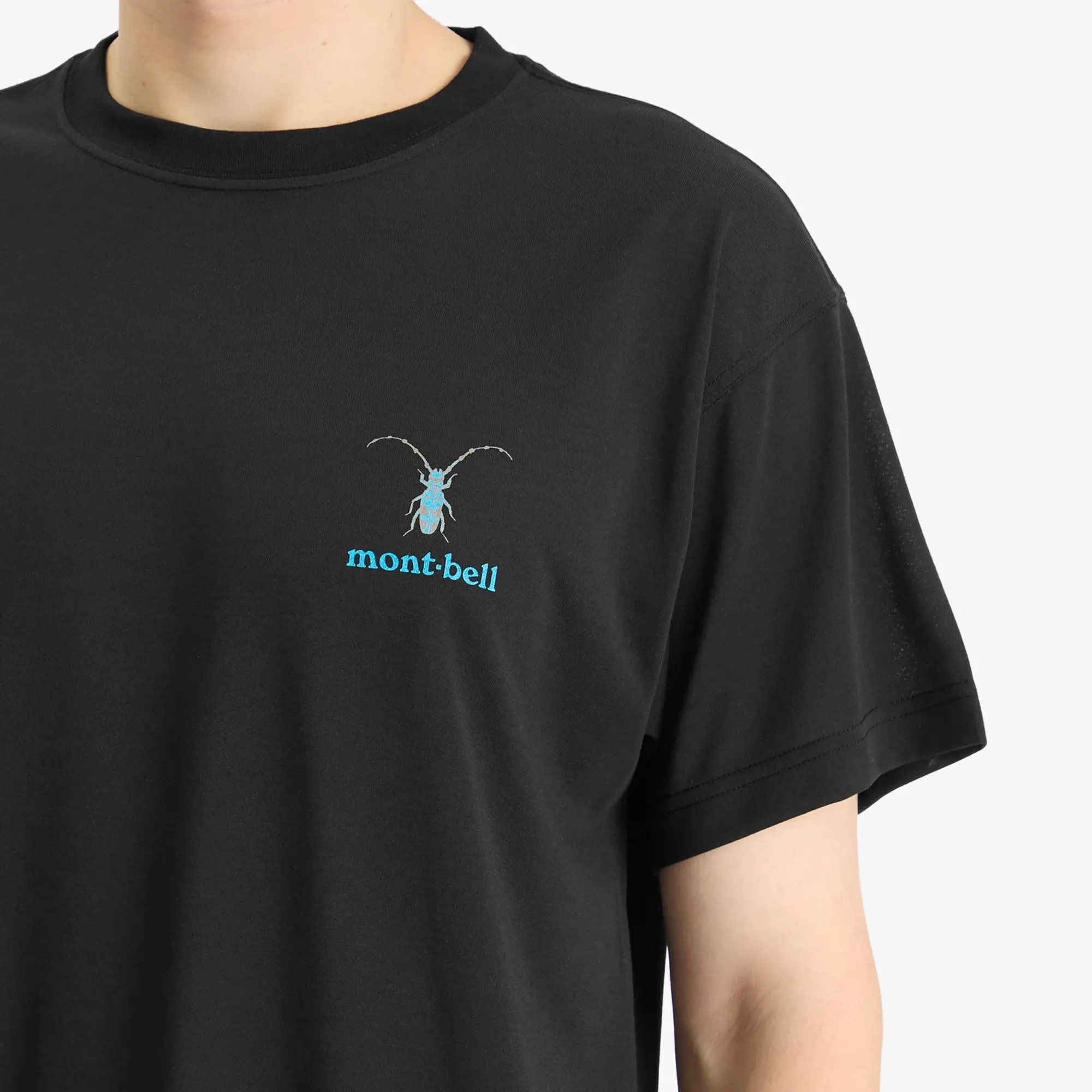 Montbell Men's Beetles Wickron T-Shirt Black