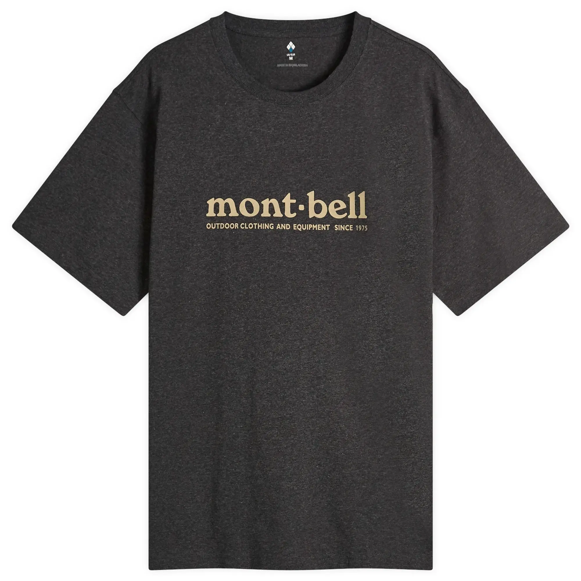 Montbell Men's Logo T-Shirt Dark Grey