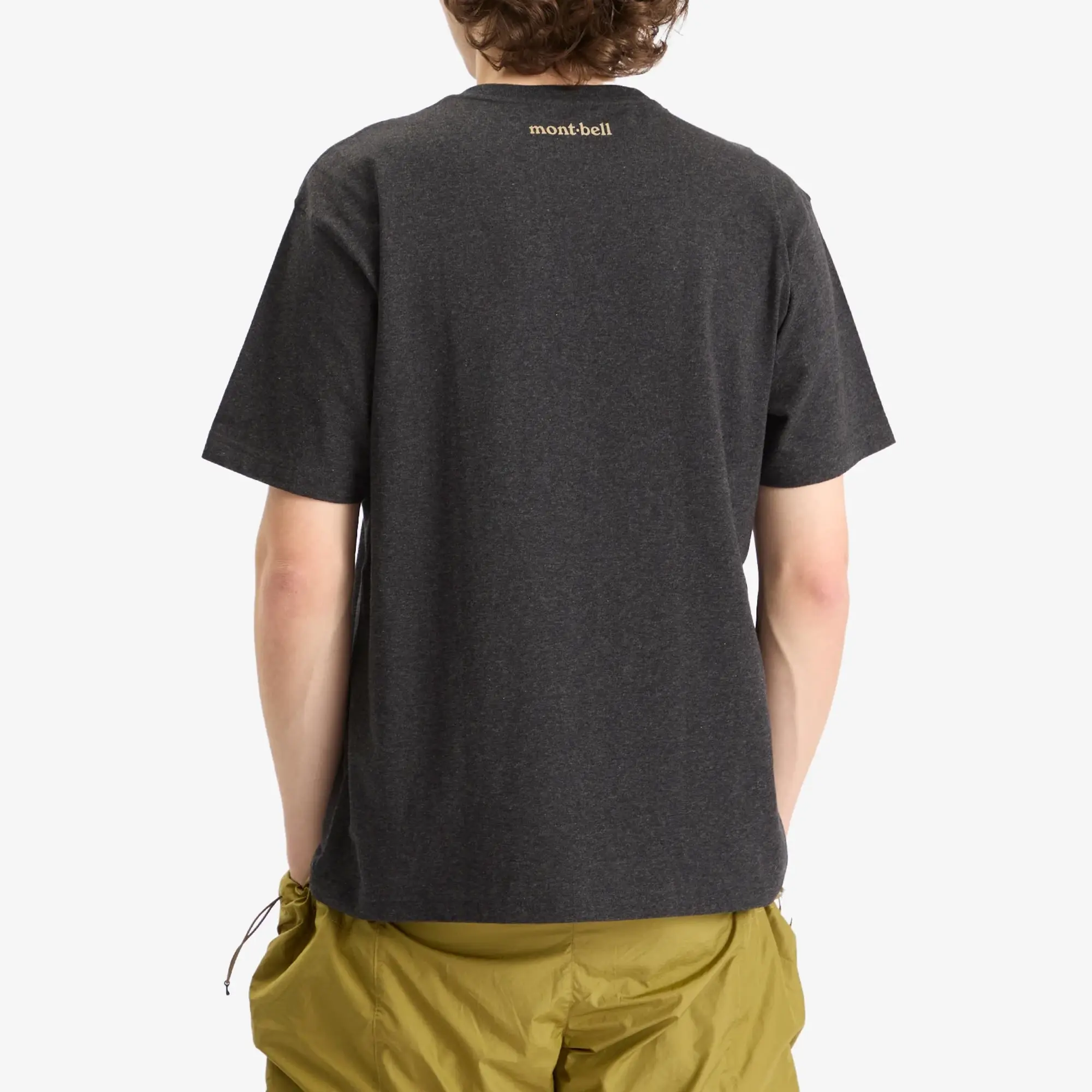 Montbell Men's Logo T-Shirt Dark Grey