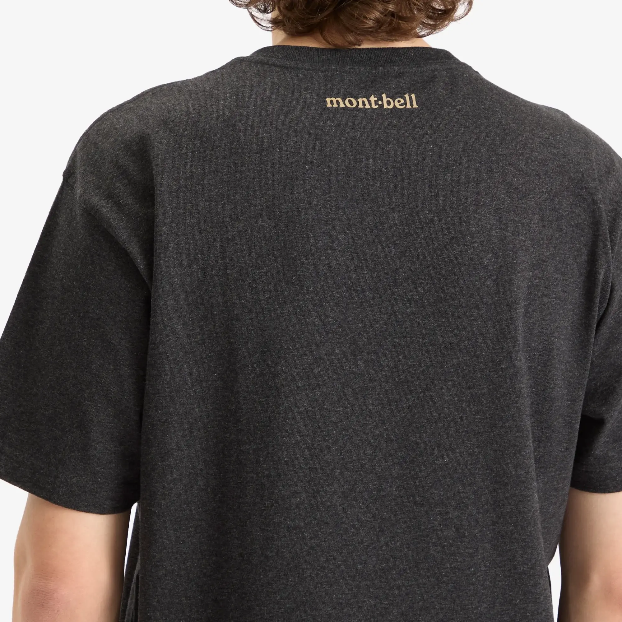 Montbell Men's Logo T-Shirt Dark Grey