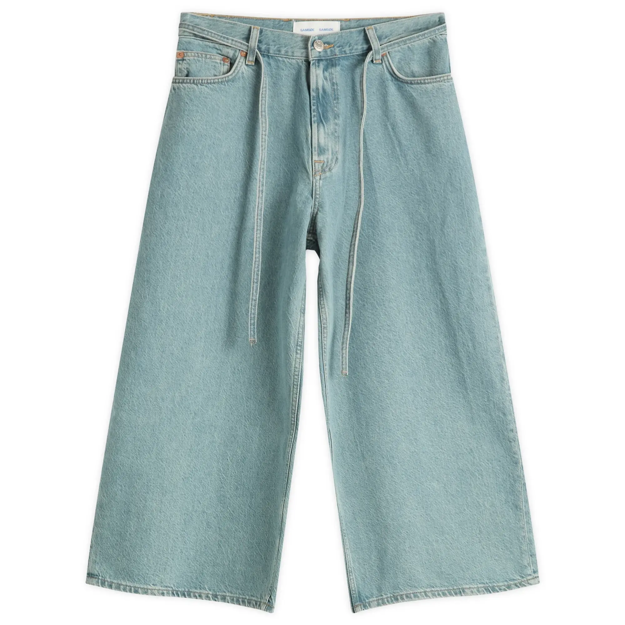 Samsøe Samsøe Women's Saharper Denim Culotte Caribbean Blue