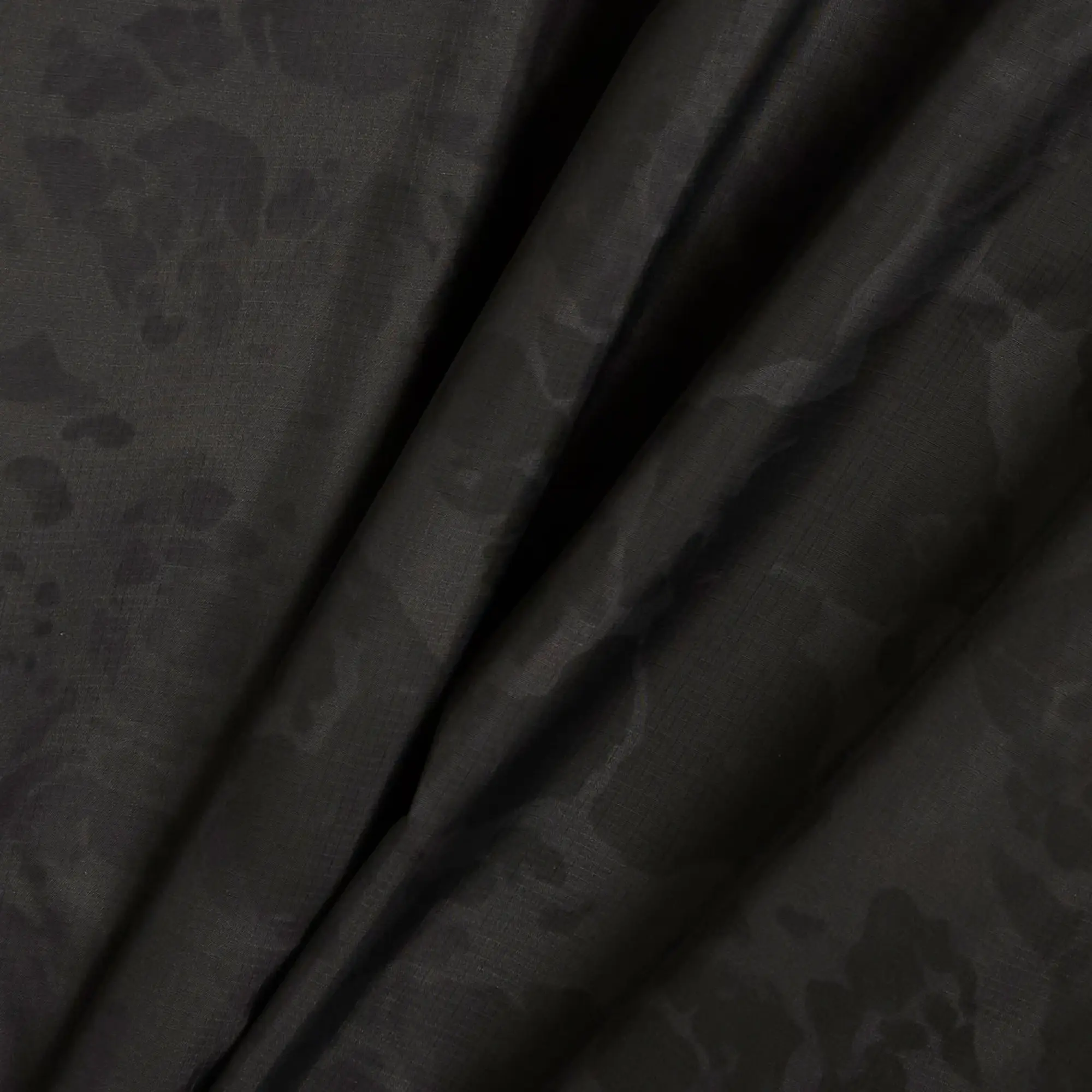 END. x and wander Nylon Print Jacket Charcoal