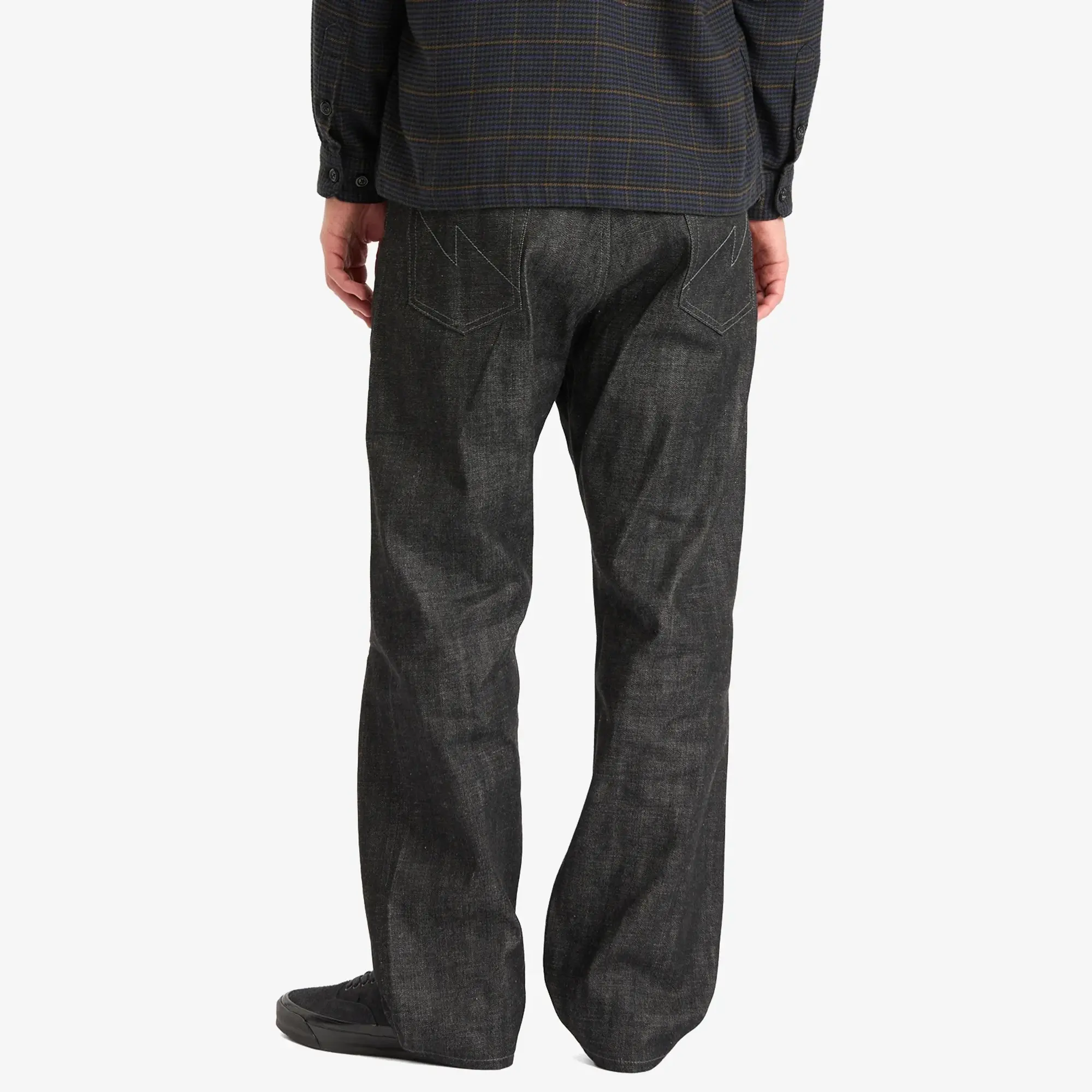 Neighborhood Men's Rigid Denim DP Basic Pants Black