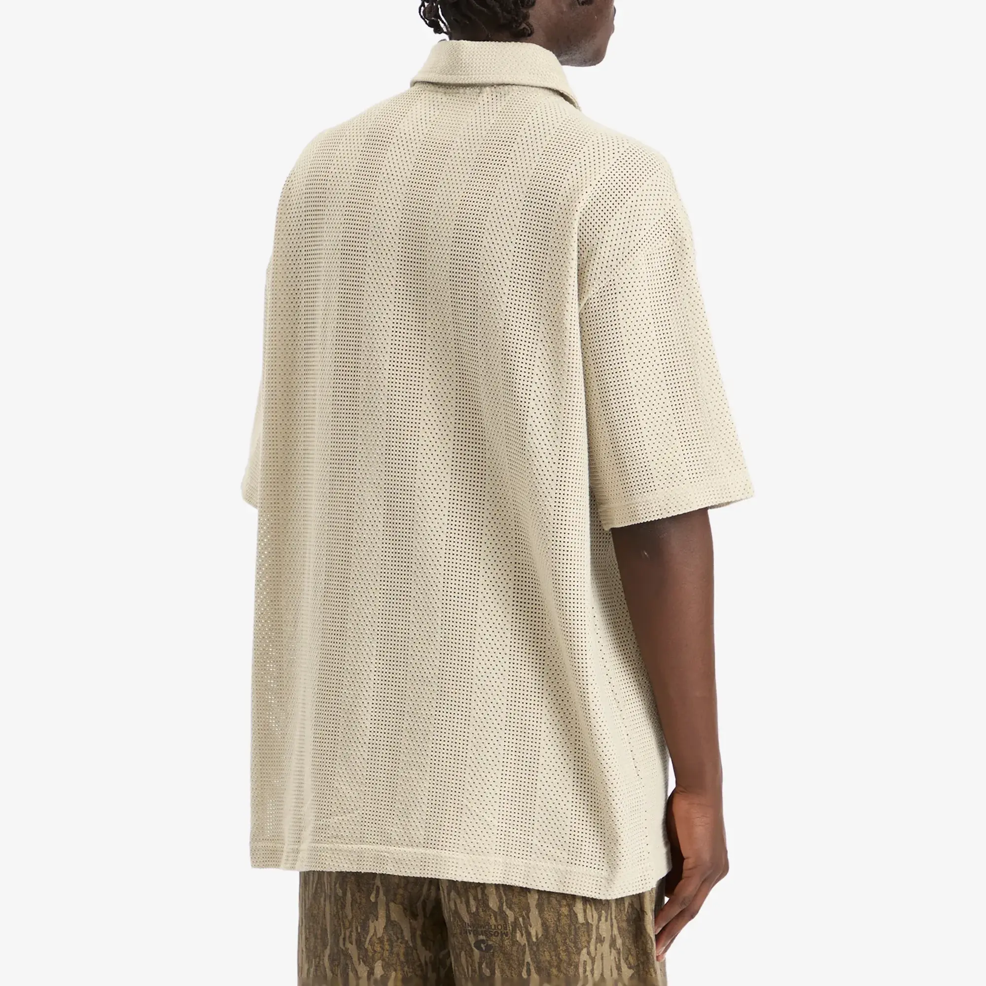 Adidas Men's Summer Knit Shooting Long-Sleeve Top Putty Grey/Wonder White