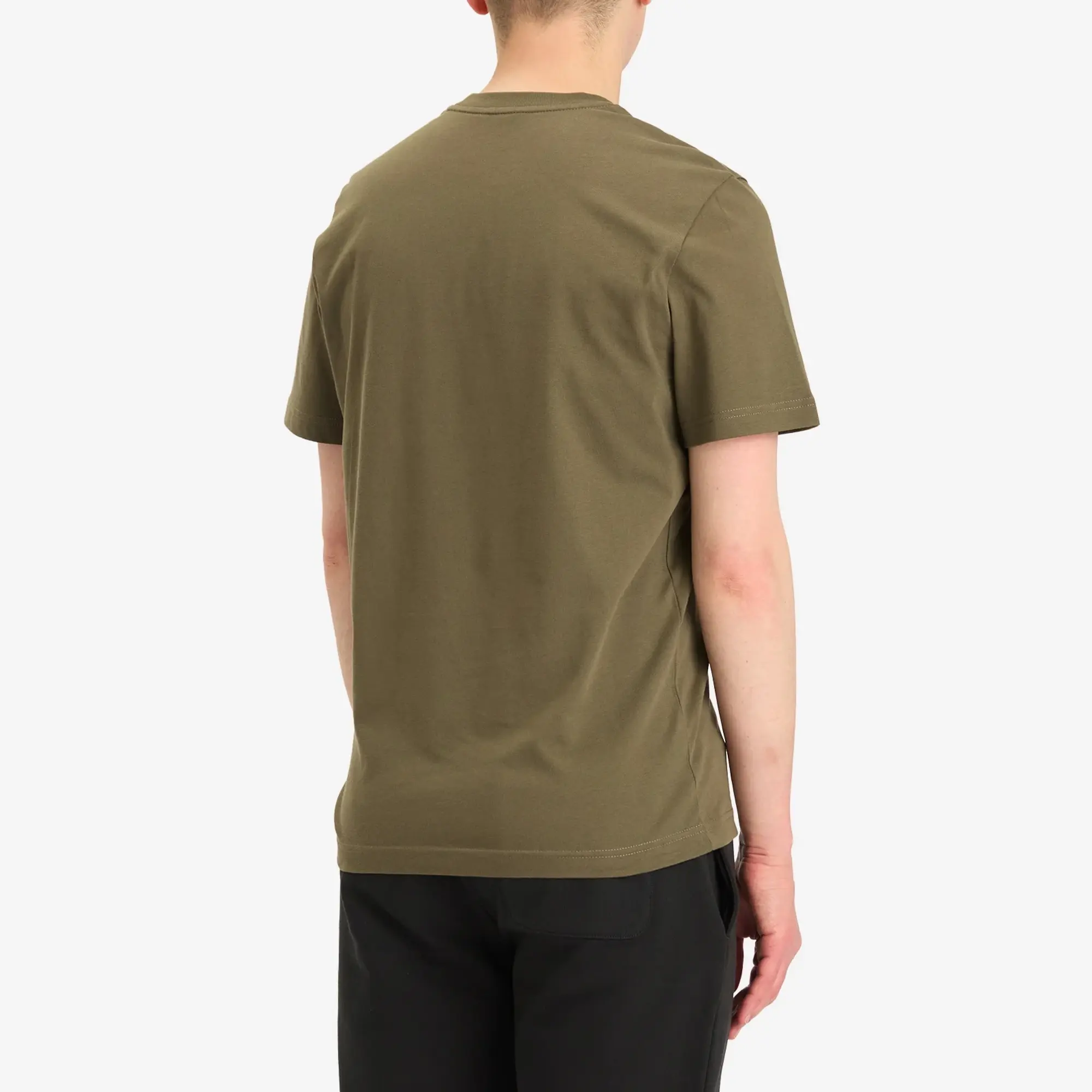 Moncler Men's Short Sleeve Logo T-Shirt Green