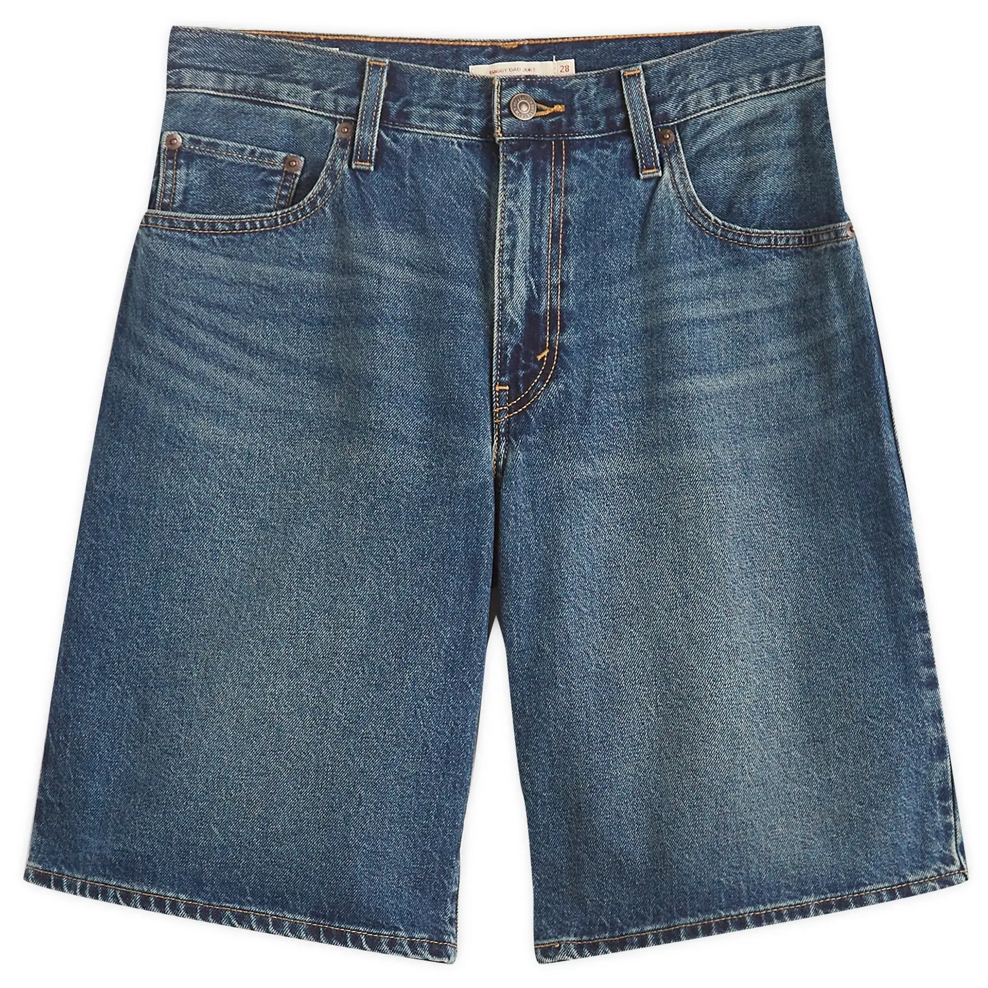 Levis Baggy Dad Jorts Hinged Heart