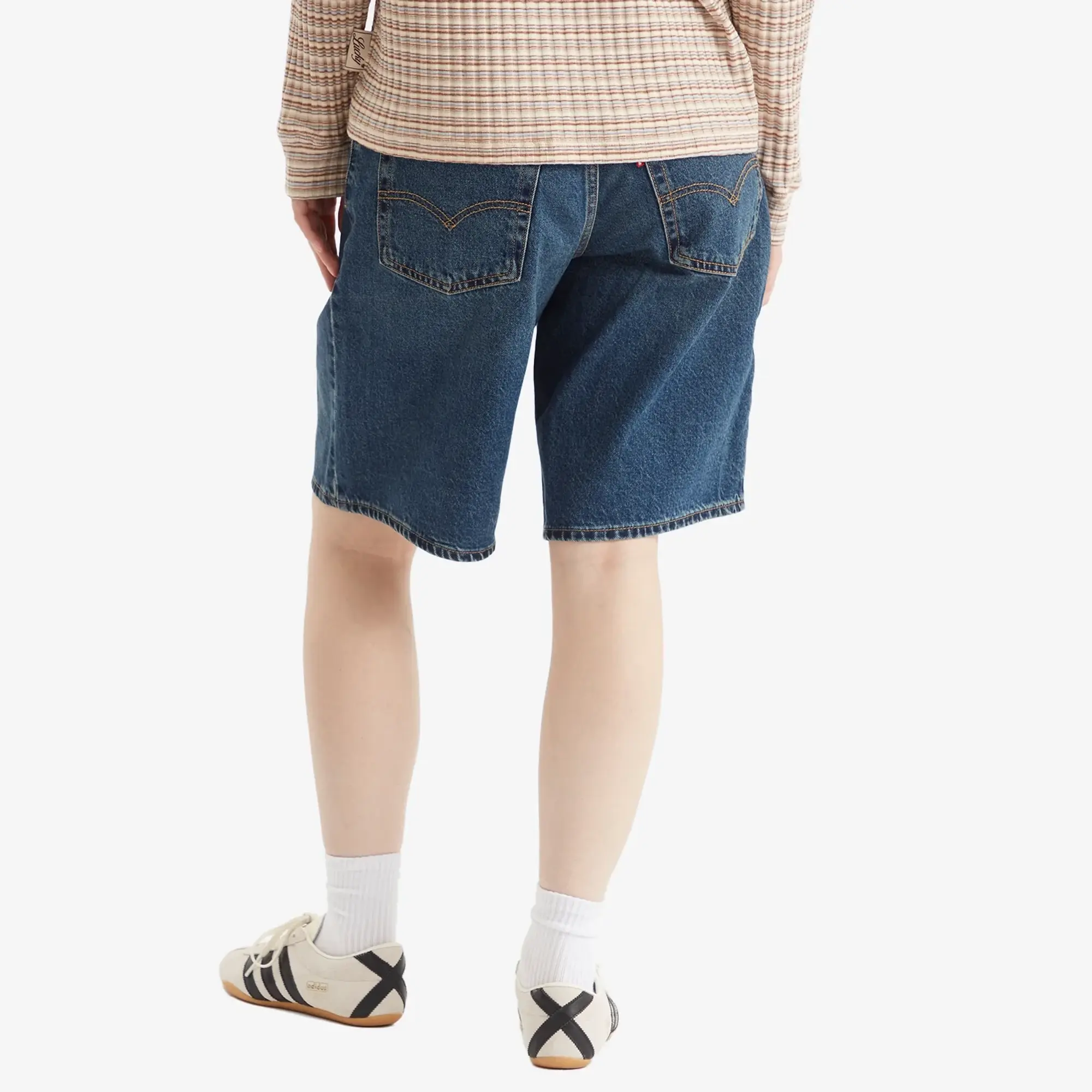 Levis Baggy Dad Jorts Hinged Heart